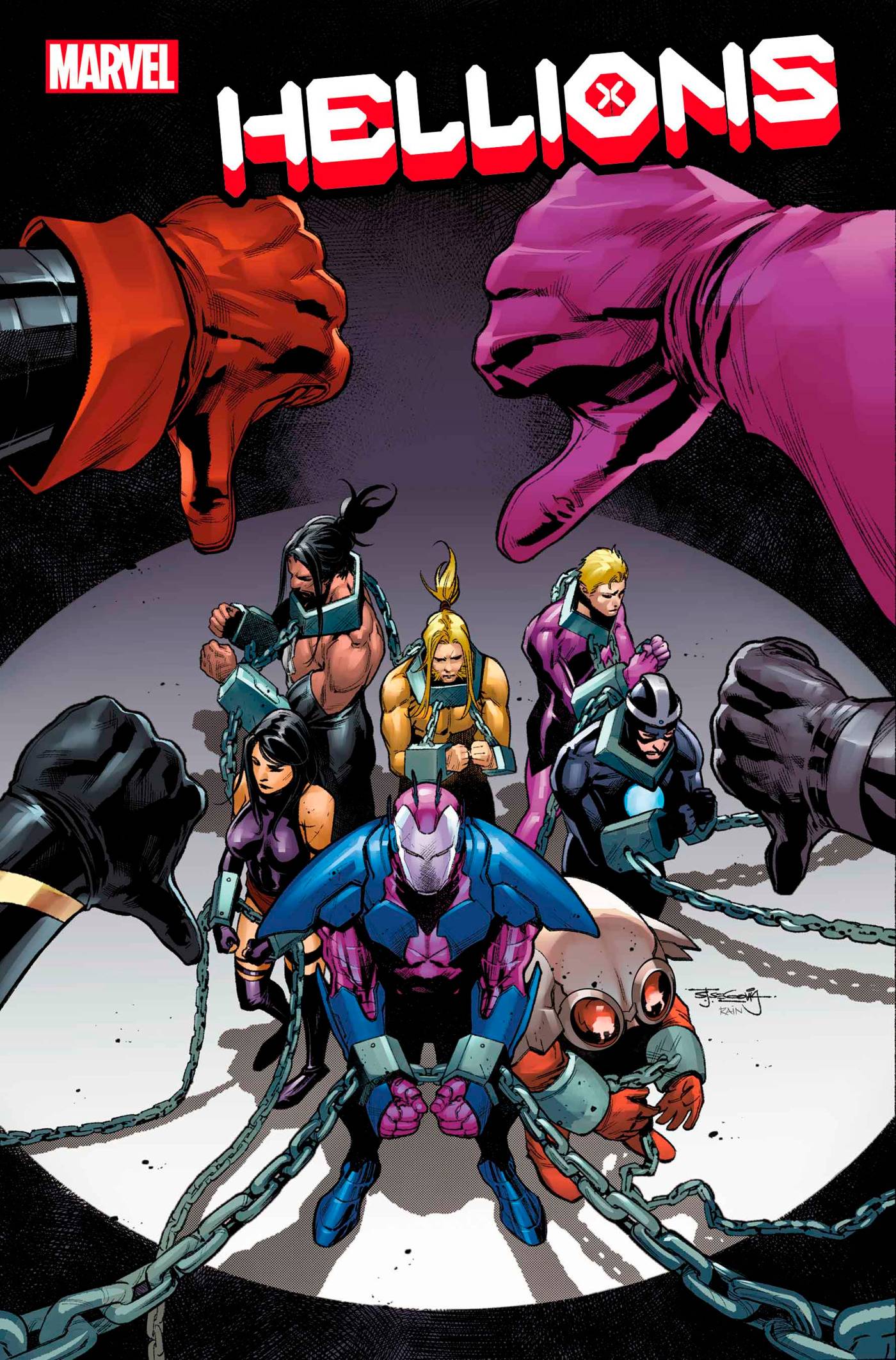 MARVEL PRH COMIC BOOK HELLIONS #18
