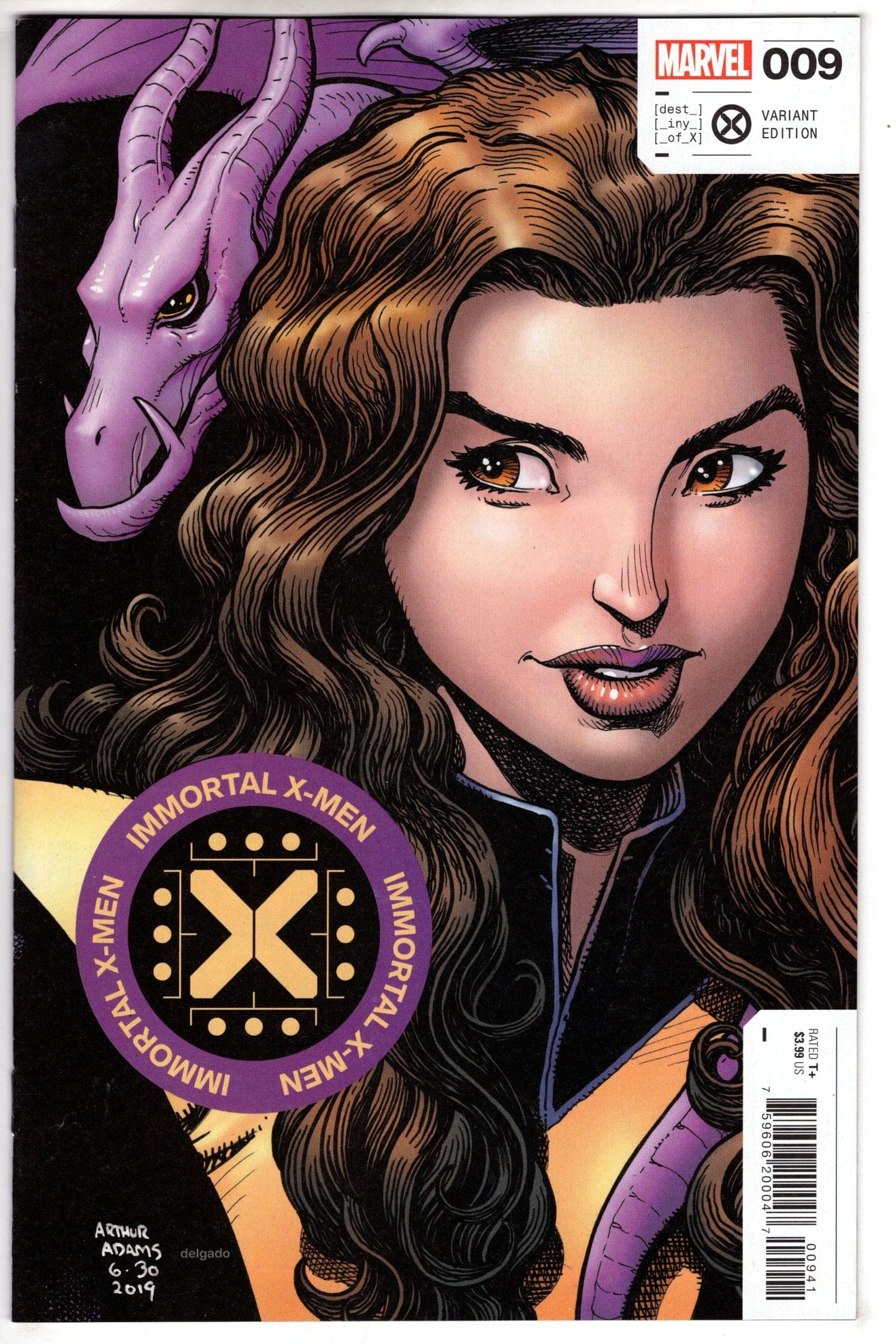 MARVEL PRH COMIC BOOK IMMORTAL X-MEN #9 VARIANT