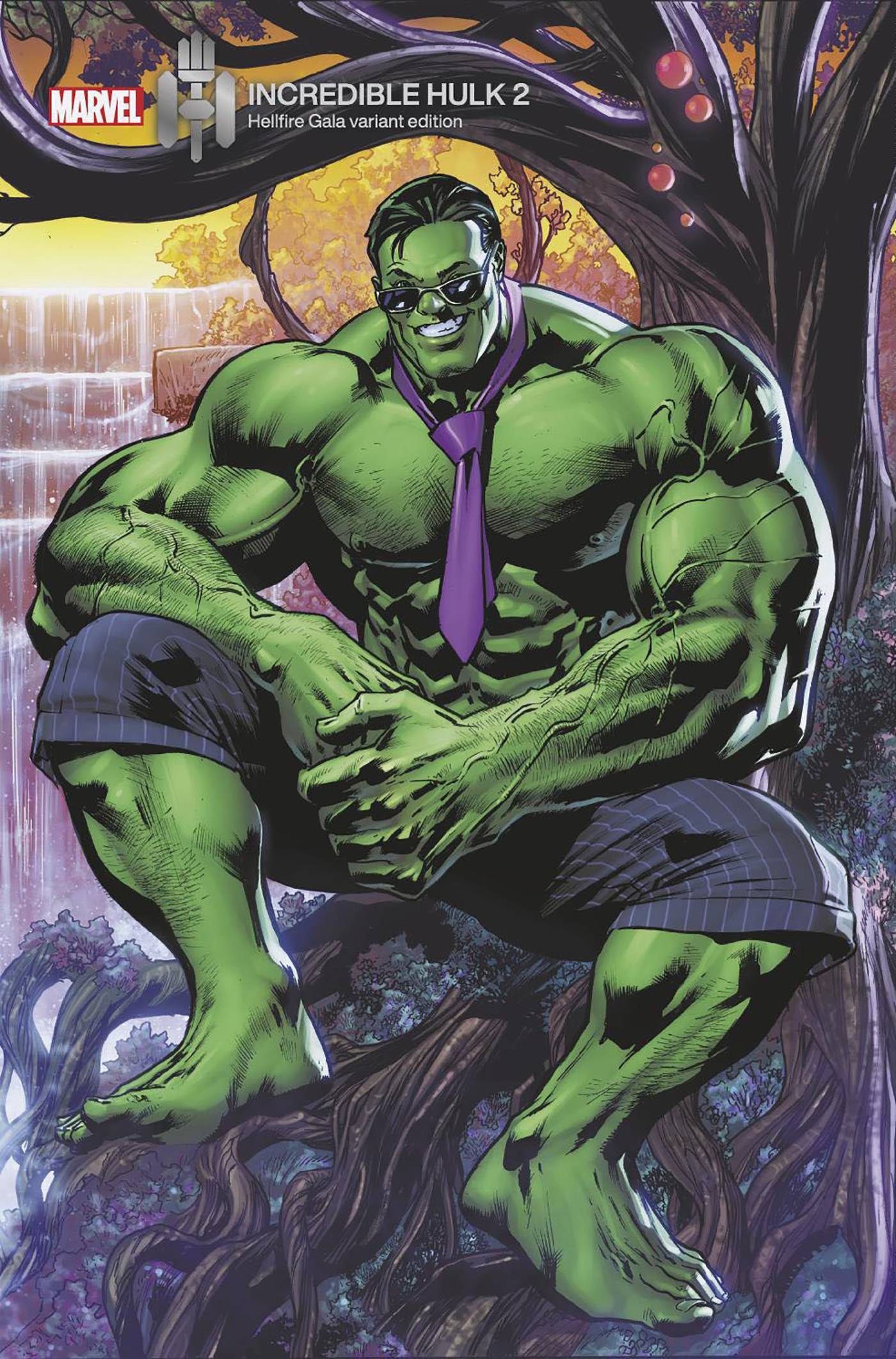 MARVEL PRH COMIC BOOK INCREDIBLE HULK #2 BRYAN HITCH HELLFIRE GALA VAR