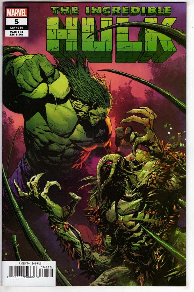MARVEL PRH COMIC BOOK Incredible Hulk 5 Leinil Yu Variant