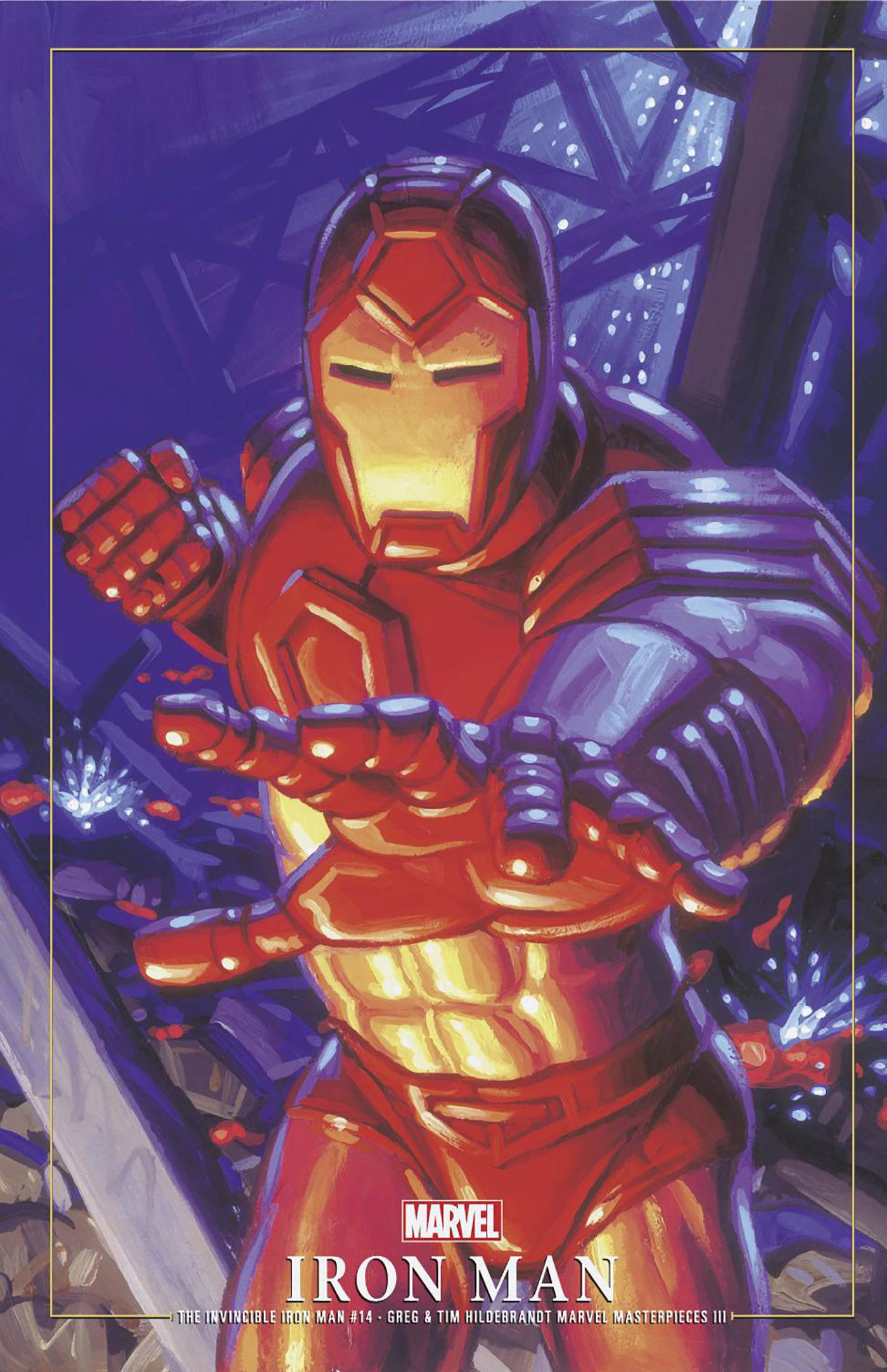 MARVEL PRH COMIC BOOK INVINCIBLE IRON MAN #14 HILDEBRANDT MARVEL MASTERPIECES III
