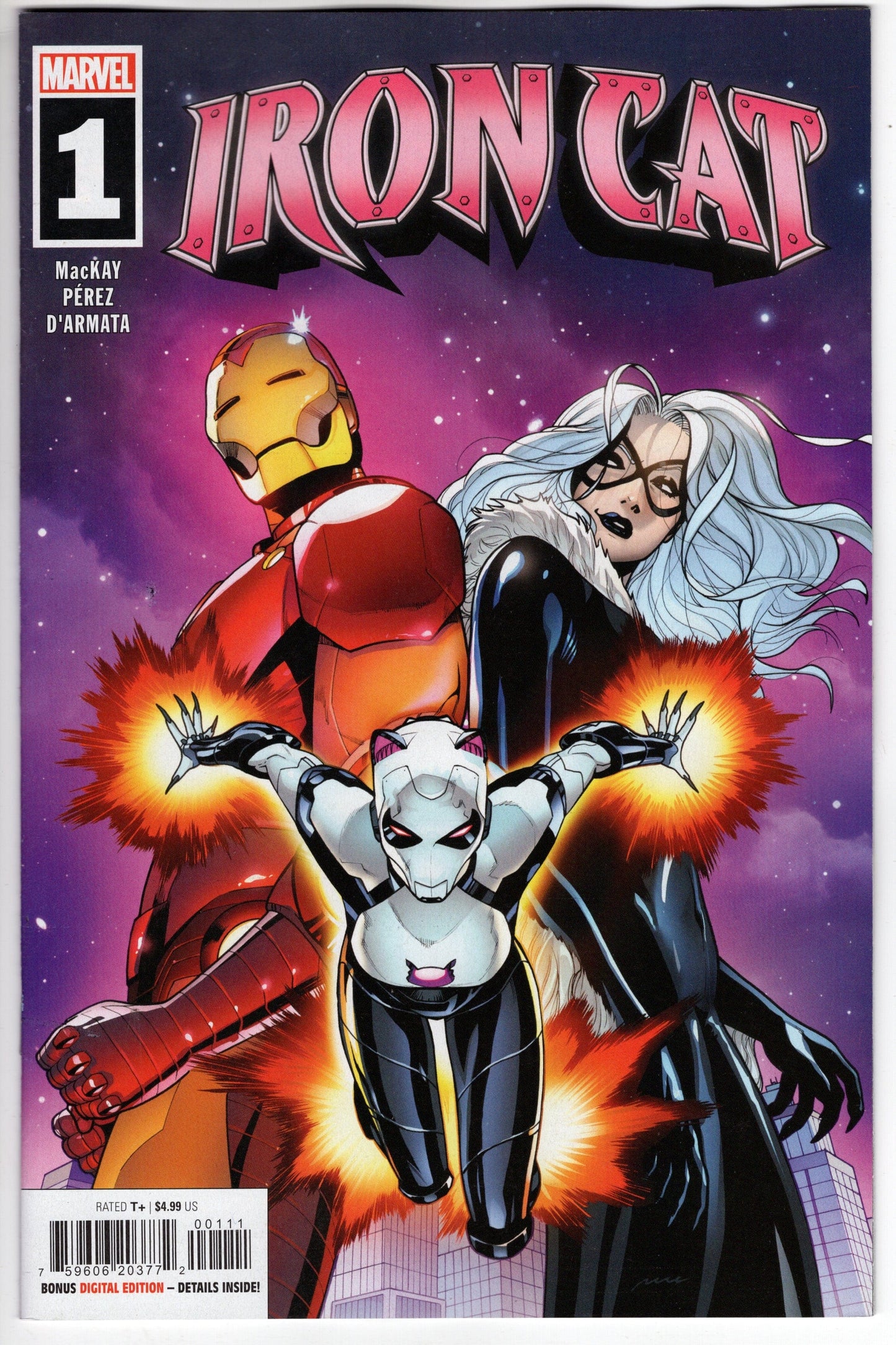 MARVEL PRH COMIC BOOK IRON CAT #1 (OF 5)