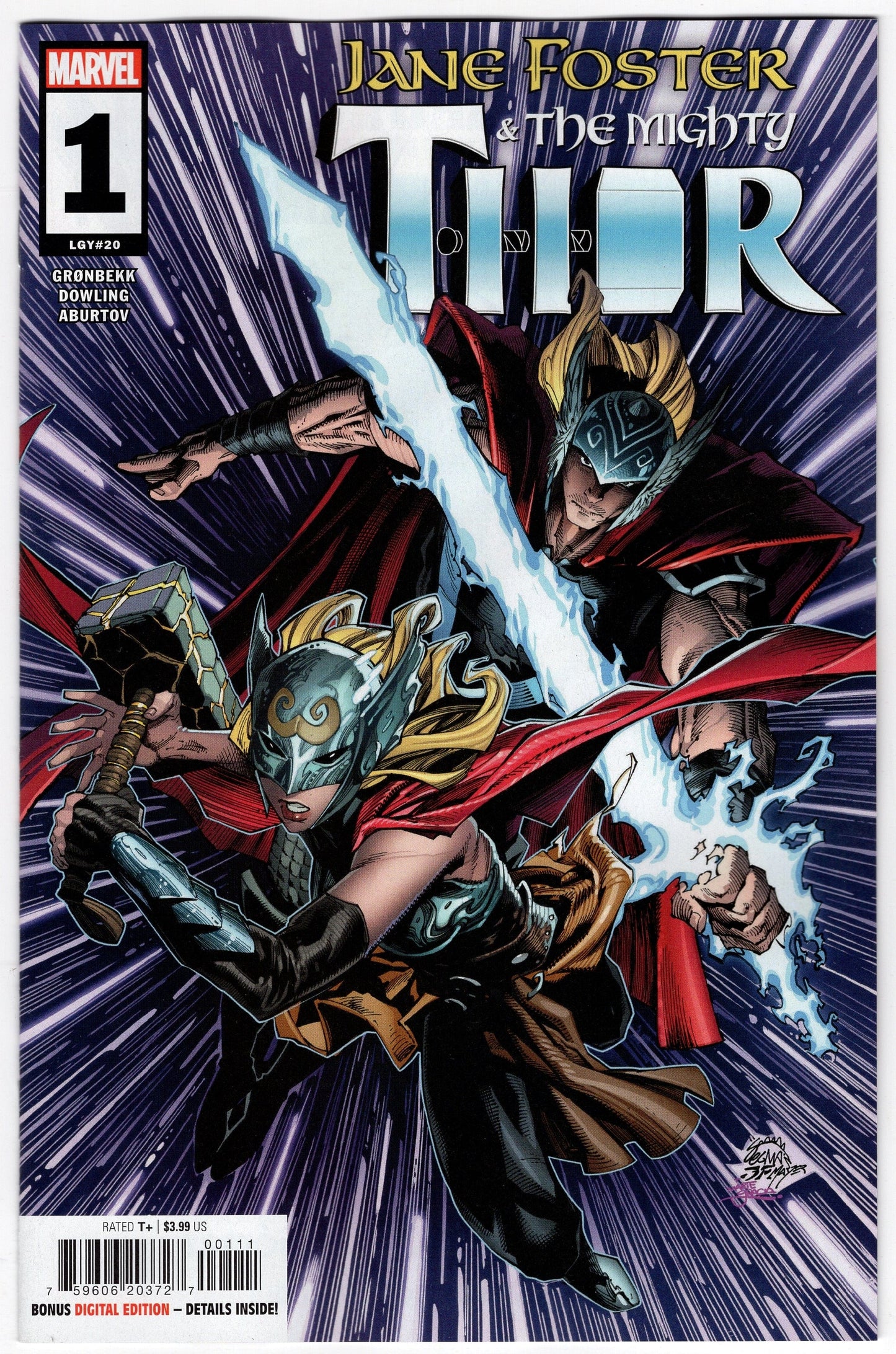 MARVEL PRH COMIC BOOK JANE FOSTER MIGHTY THOR #1 (OF 5)