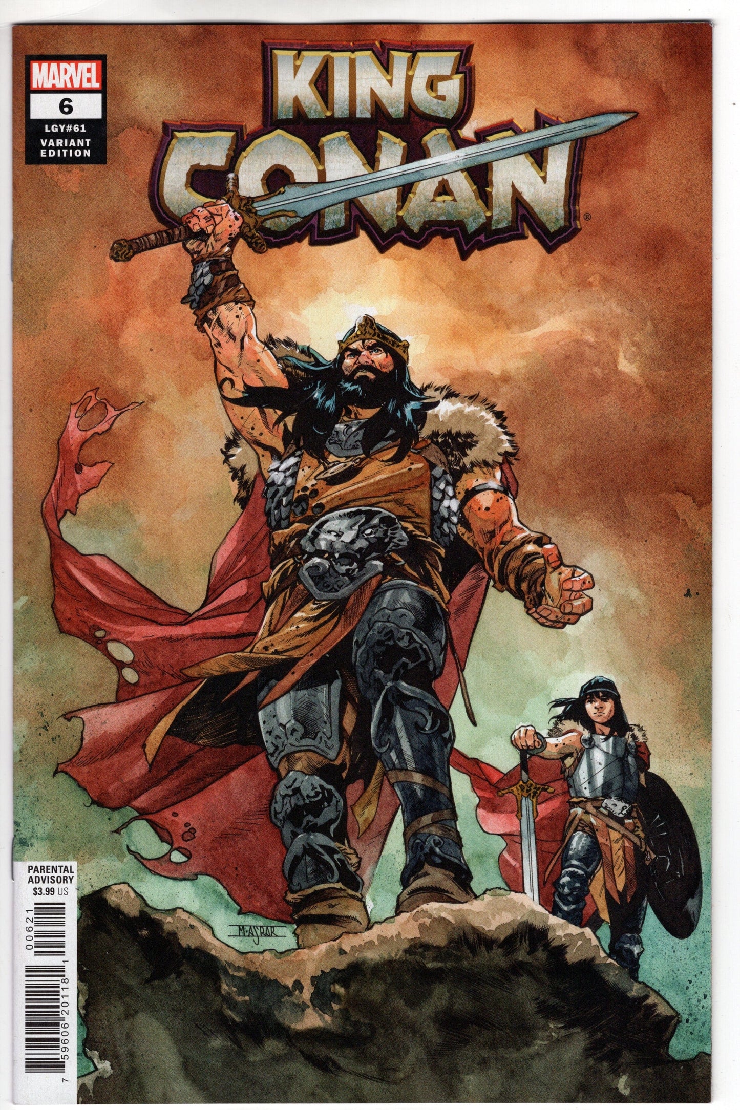 MARVEL PRH COMIC BOOK KING CONAN #6 (OF 6) ASRAR VAR