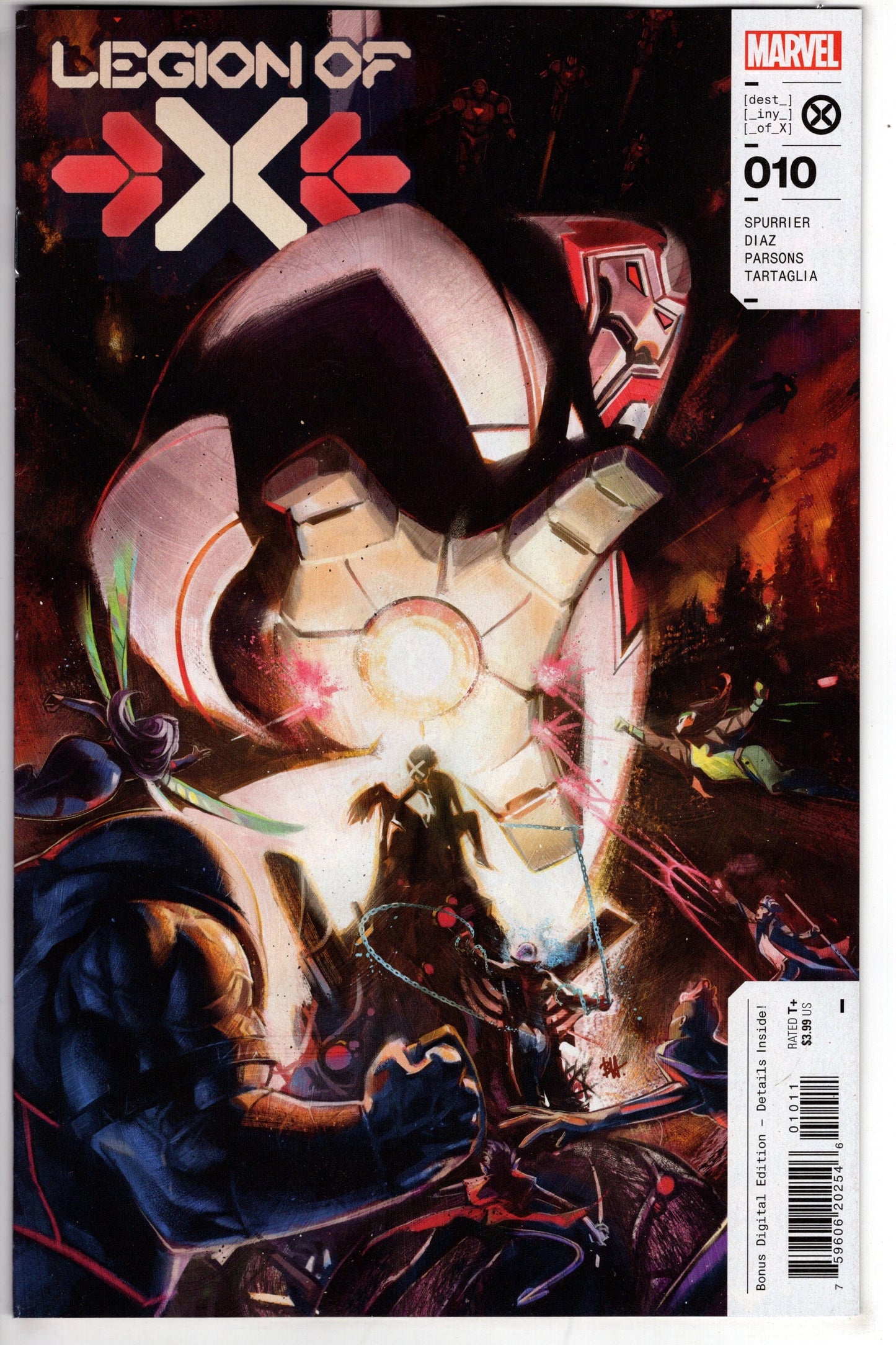 MARVEL PRH COMIC BOOK LEGION OF X #10