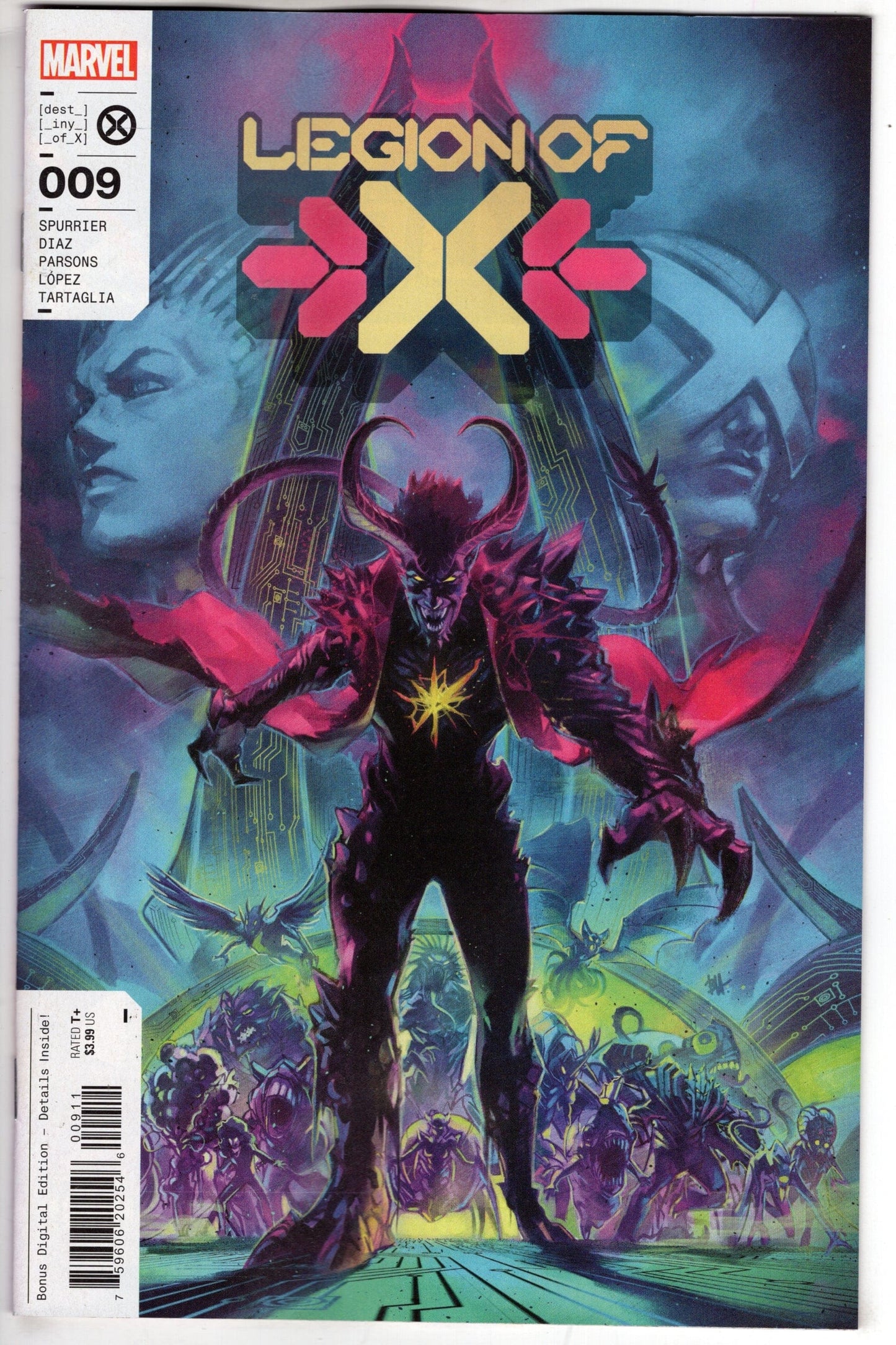 MARVEL PRH COMIC BOOK LEGION OF X #9