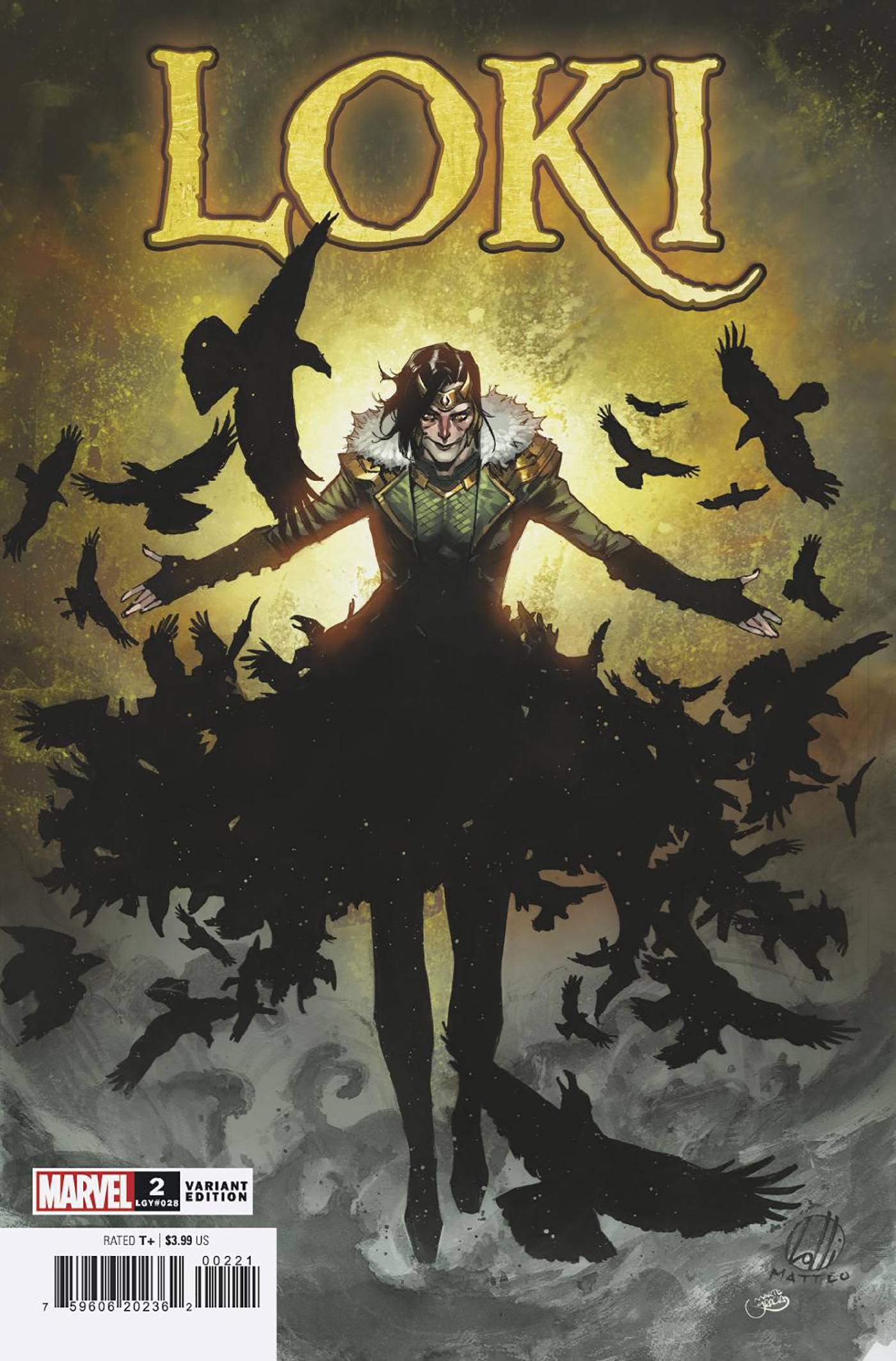 MARVEL PRH COMIC BOOK LOKI #2 (OF 4) MATTEO LOLLI VAR