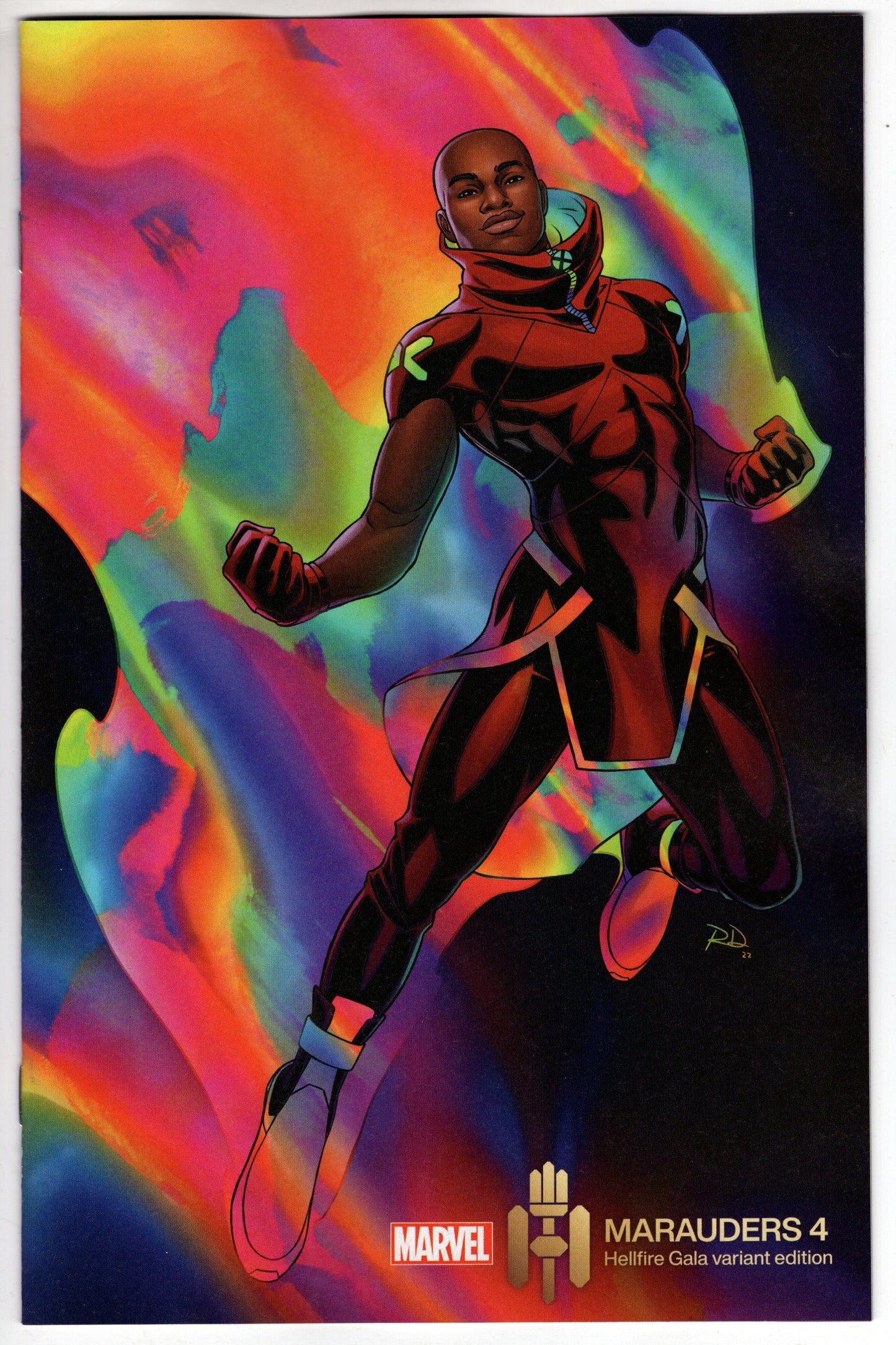 MARVEL PRH COMIC BOOK MARAUDERS #4 DAUTERMAN HELLFIRE GALA VARIANT