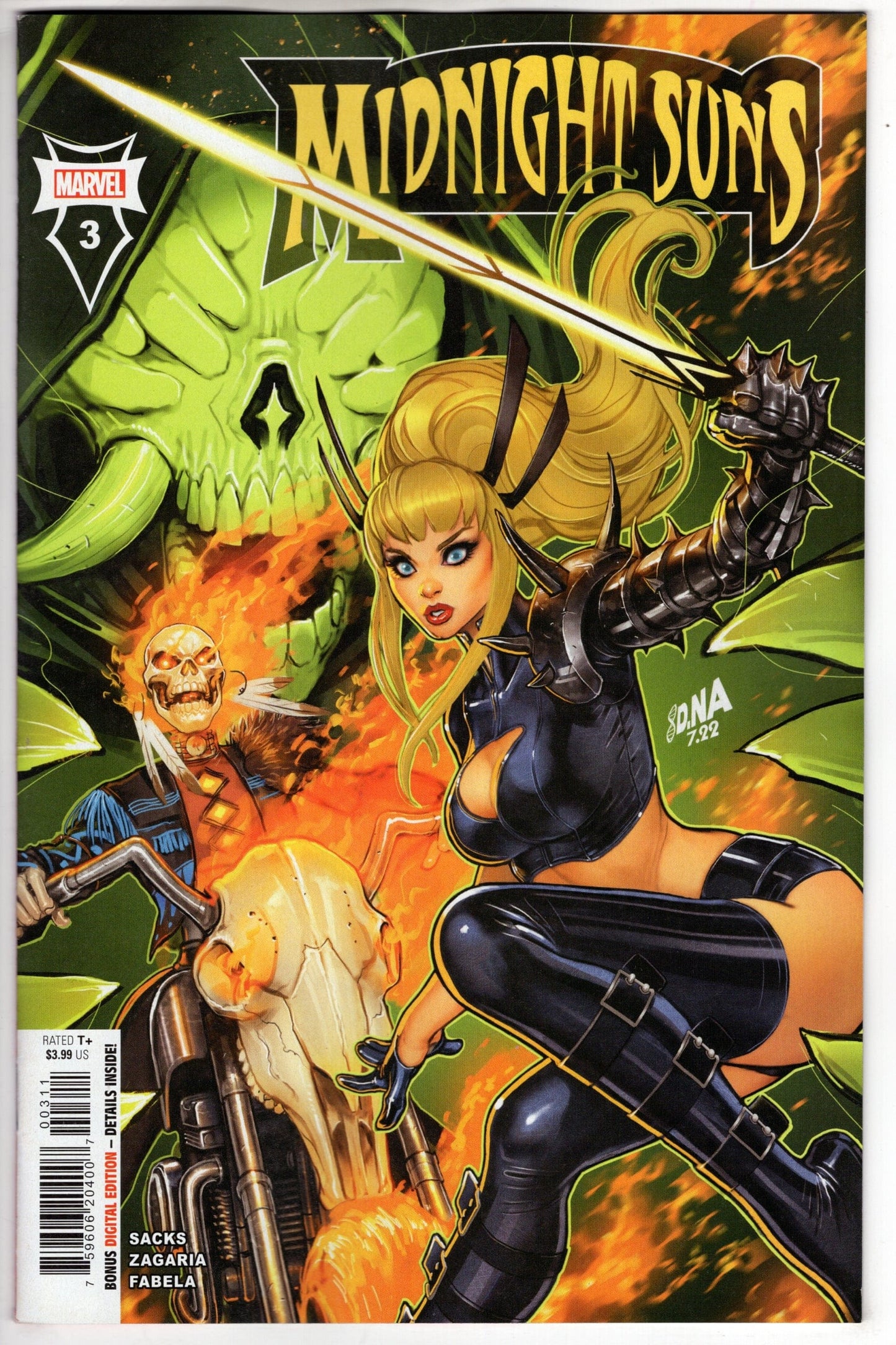 MARVEL PRH COMIC BOOK MIDNIGHT SUNS #3 (OF 5)