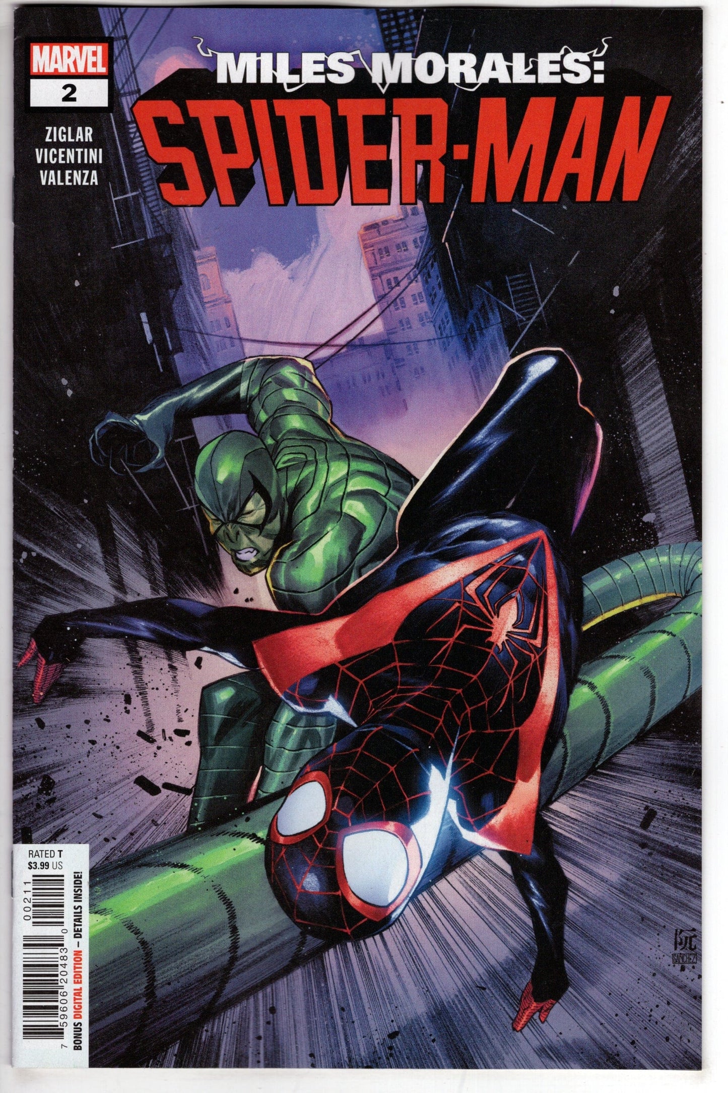 MARVEL PRH COMIC BOOK MILES MORALES SPIDER-MAN #2