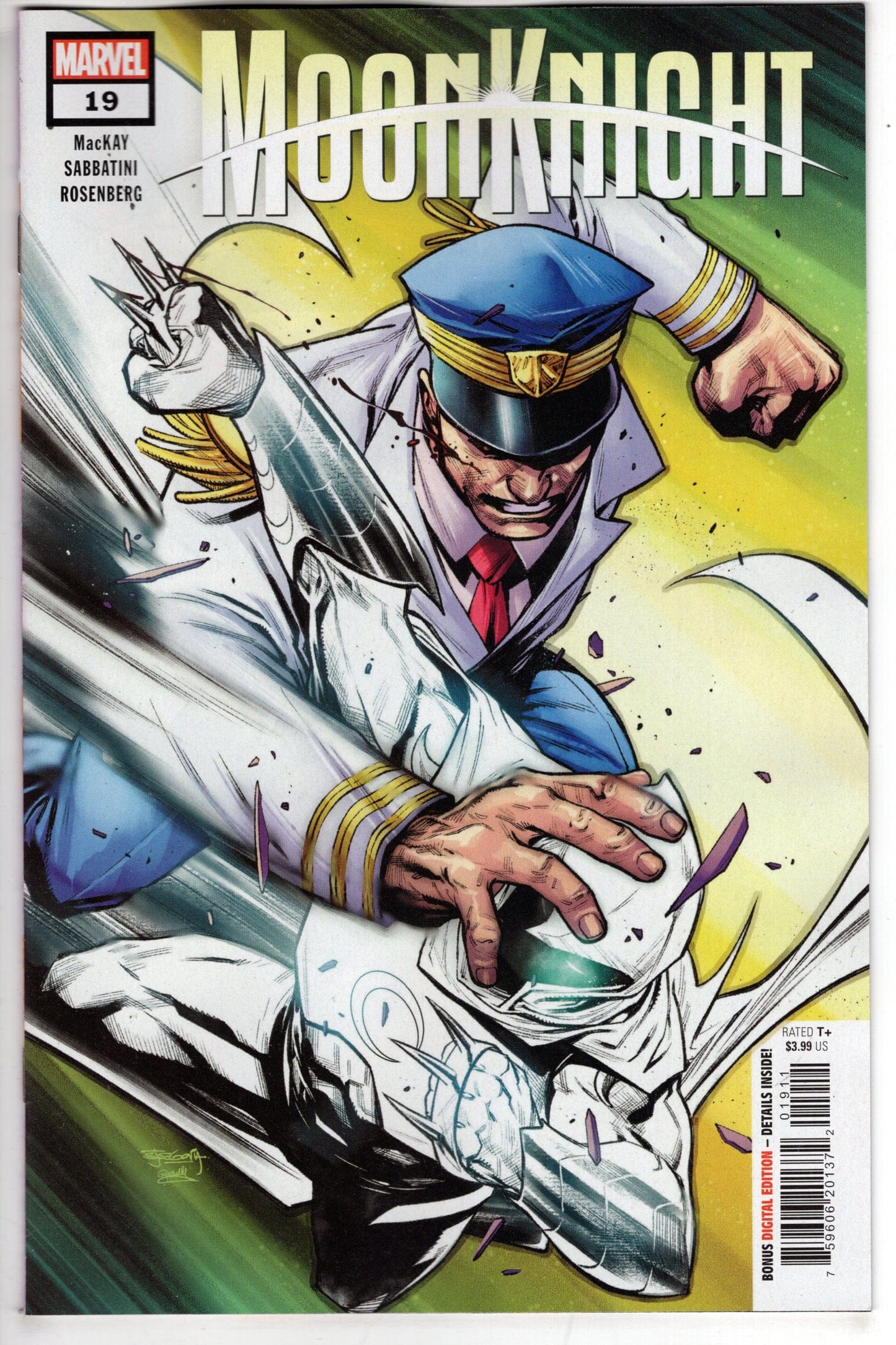 MARVEL PRH COMIC BOOK MOON KNIGHT #19