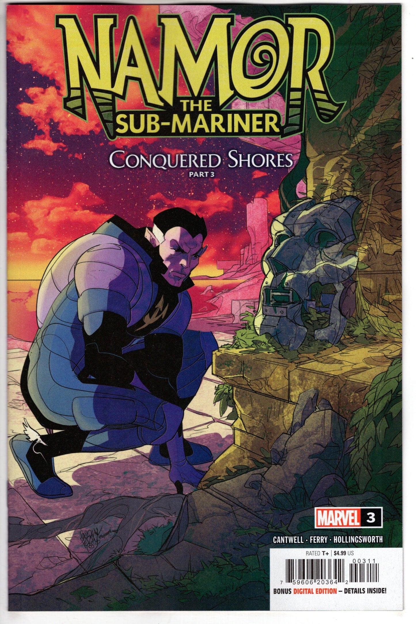MARVEL PRH COMIC BOOK NAMOR CONQUERED SHORES #3 (OF 5)