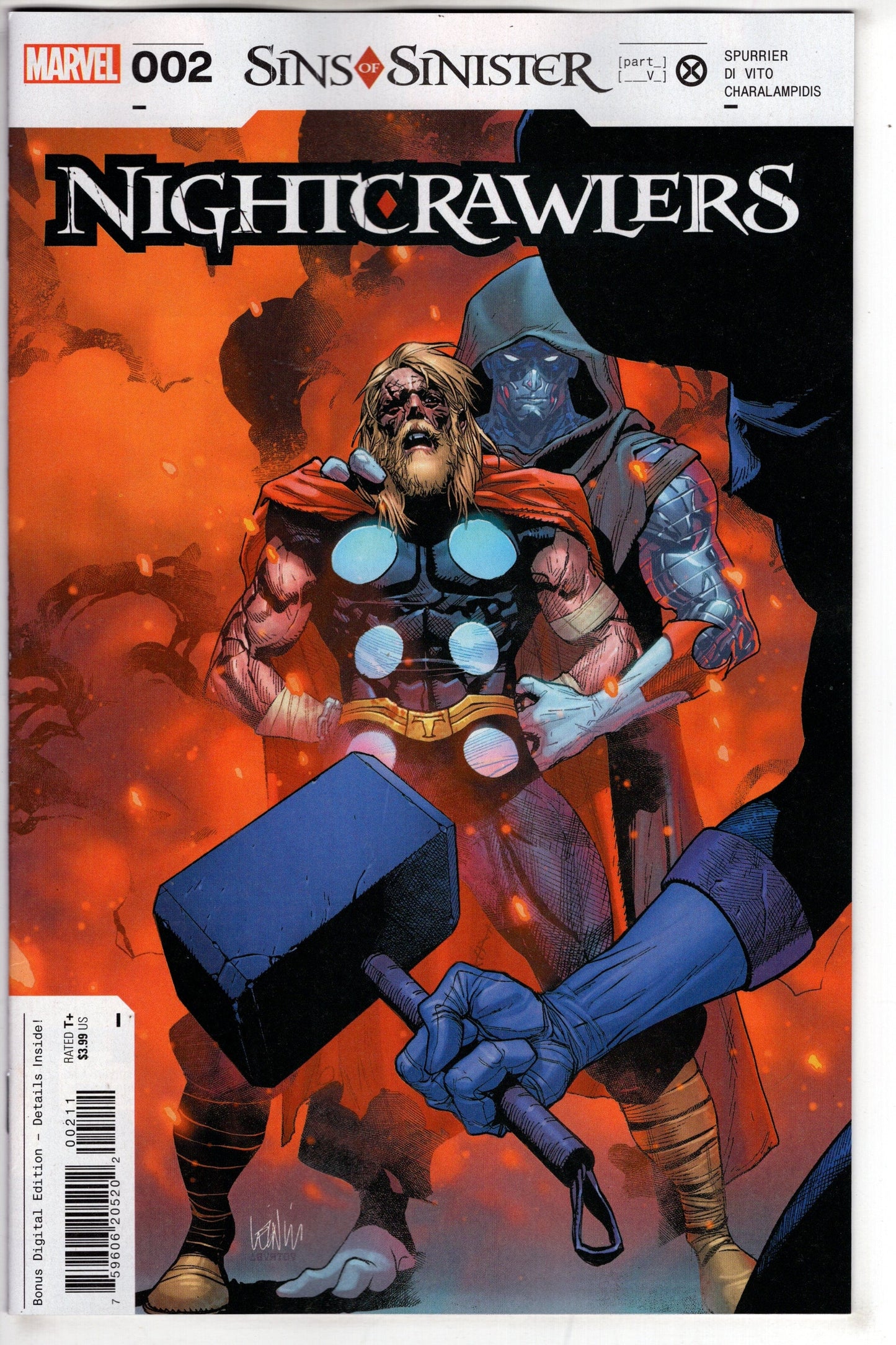 MARVEL PRH COMIC BOOK NIGHTCRAWLERS #2 (OF 3)