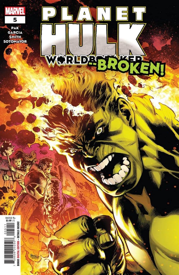 MARVEL PRH COMIC BOOK PLANET HULK WORLDBREAKER #5 (OF 5)