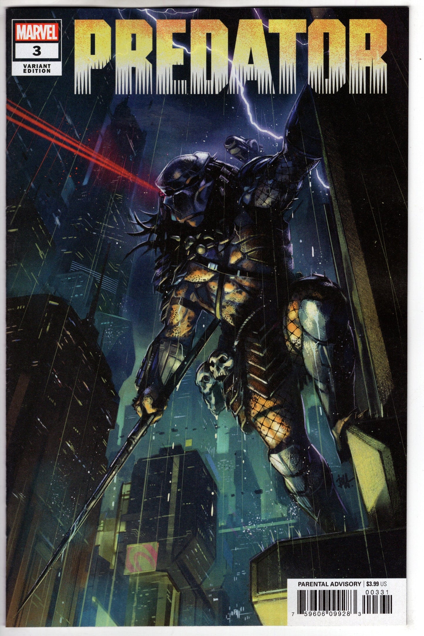 MARVEL PRH COMIC BOOK PREDATOR #3 HARVEY VARIANT