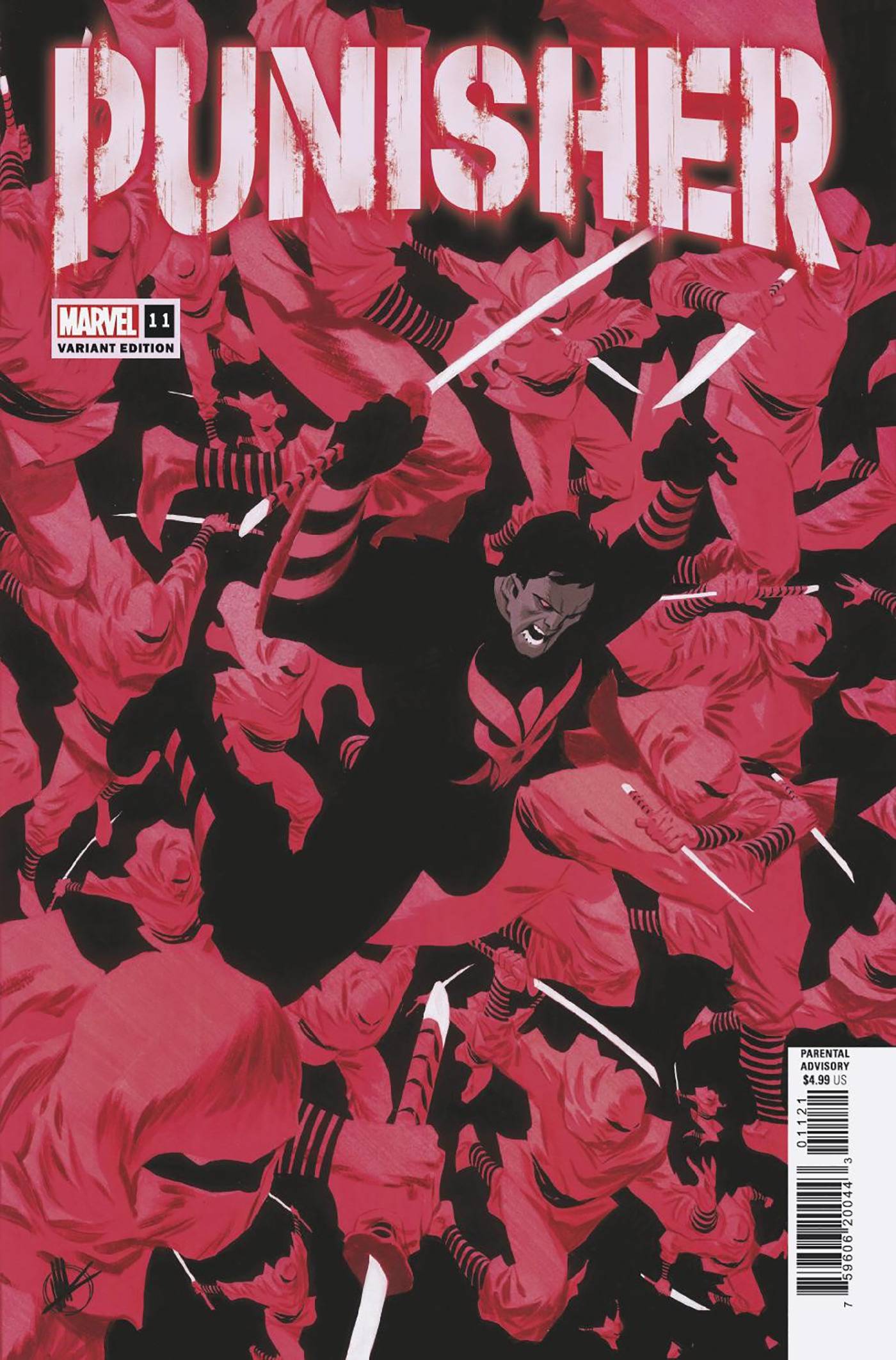 MARVEL PRH COMIC BOOK PUNISHER #11 SCALERA VAR