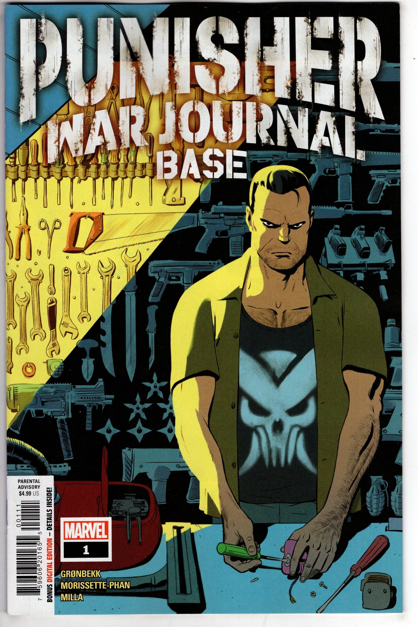MARVEL PRH COMIC BOOK PUNISHER WAR JOURNAL BASE #1