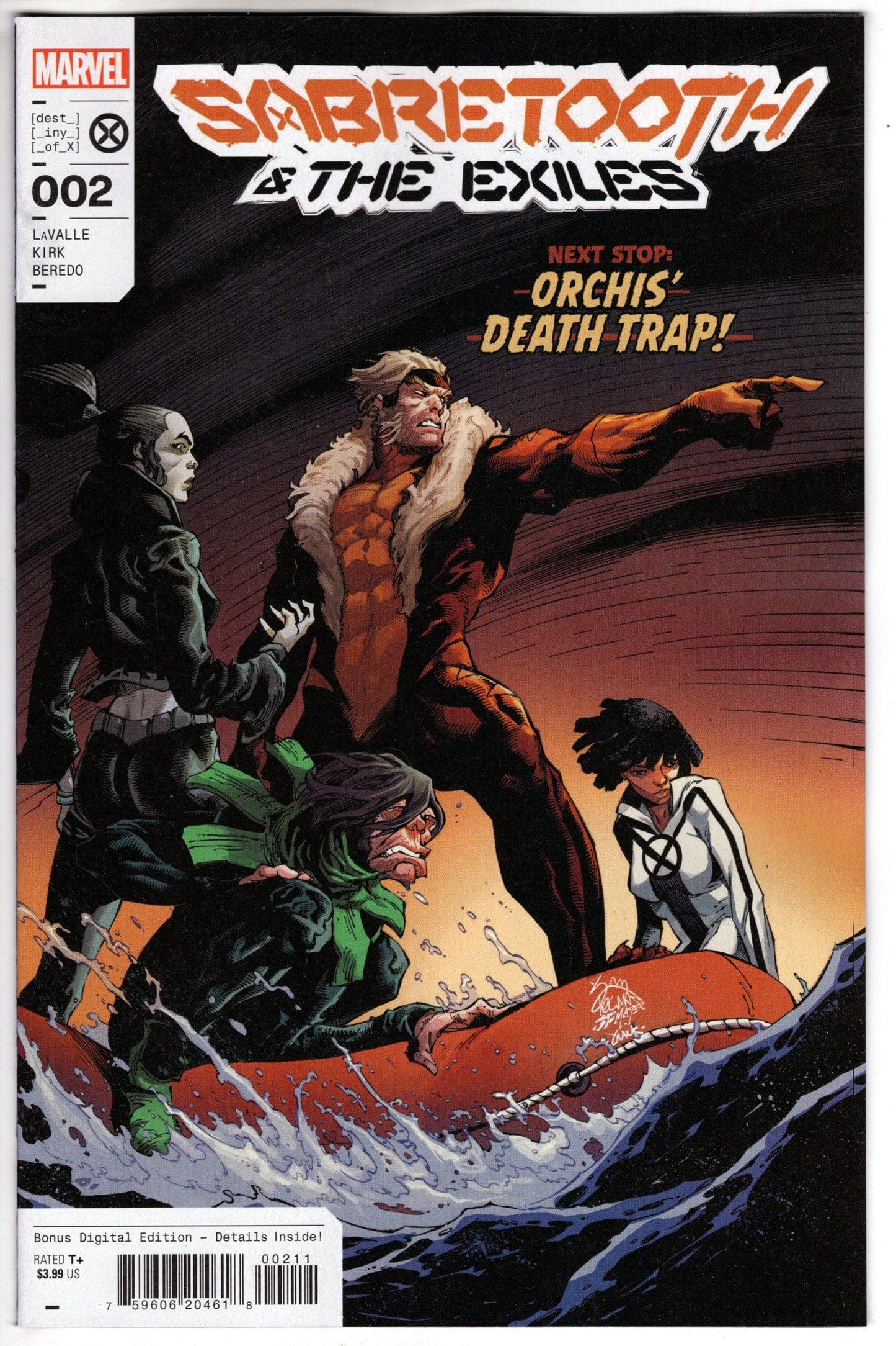 MARVEL PRH COMIC BOOK SABRETOOTH AND EXILES #2 (OF 5)
