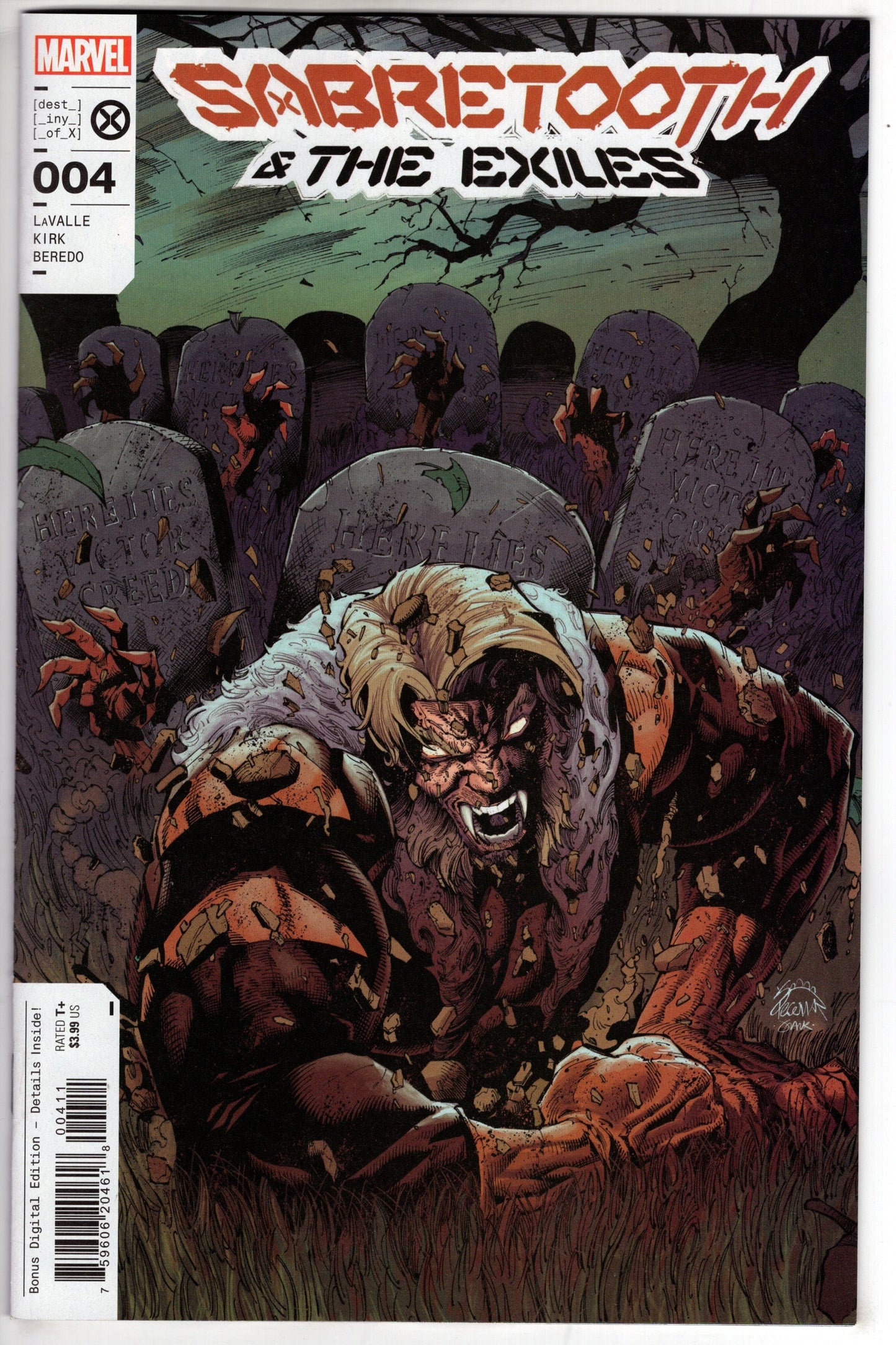 MARVEL PRH COMIC BOOK SABRETOOTH AND EXILES #4 (OF 5)