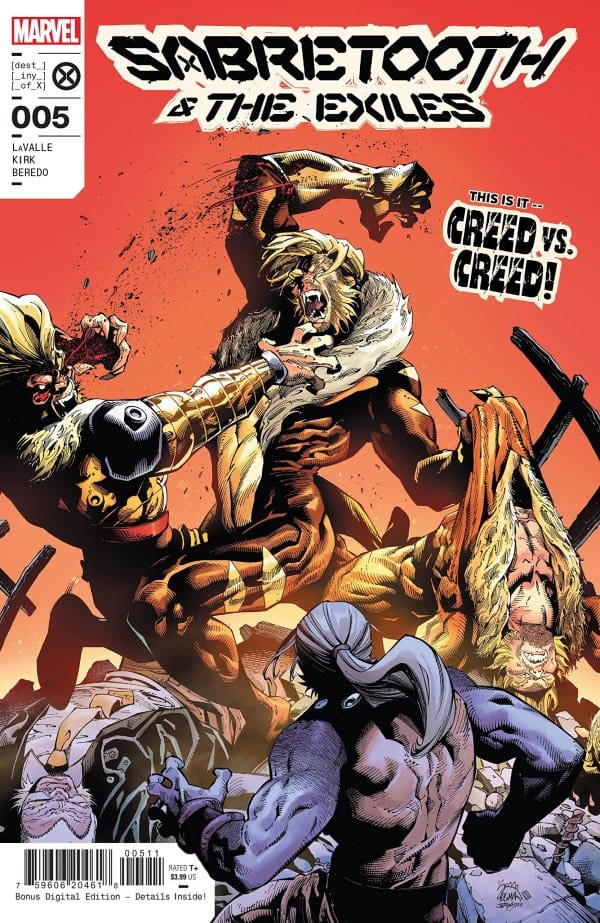 MARVEL PRH COMIC BOOK SABRETOOTH AND EXILES #5 (OF 5)
