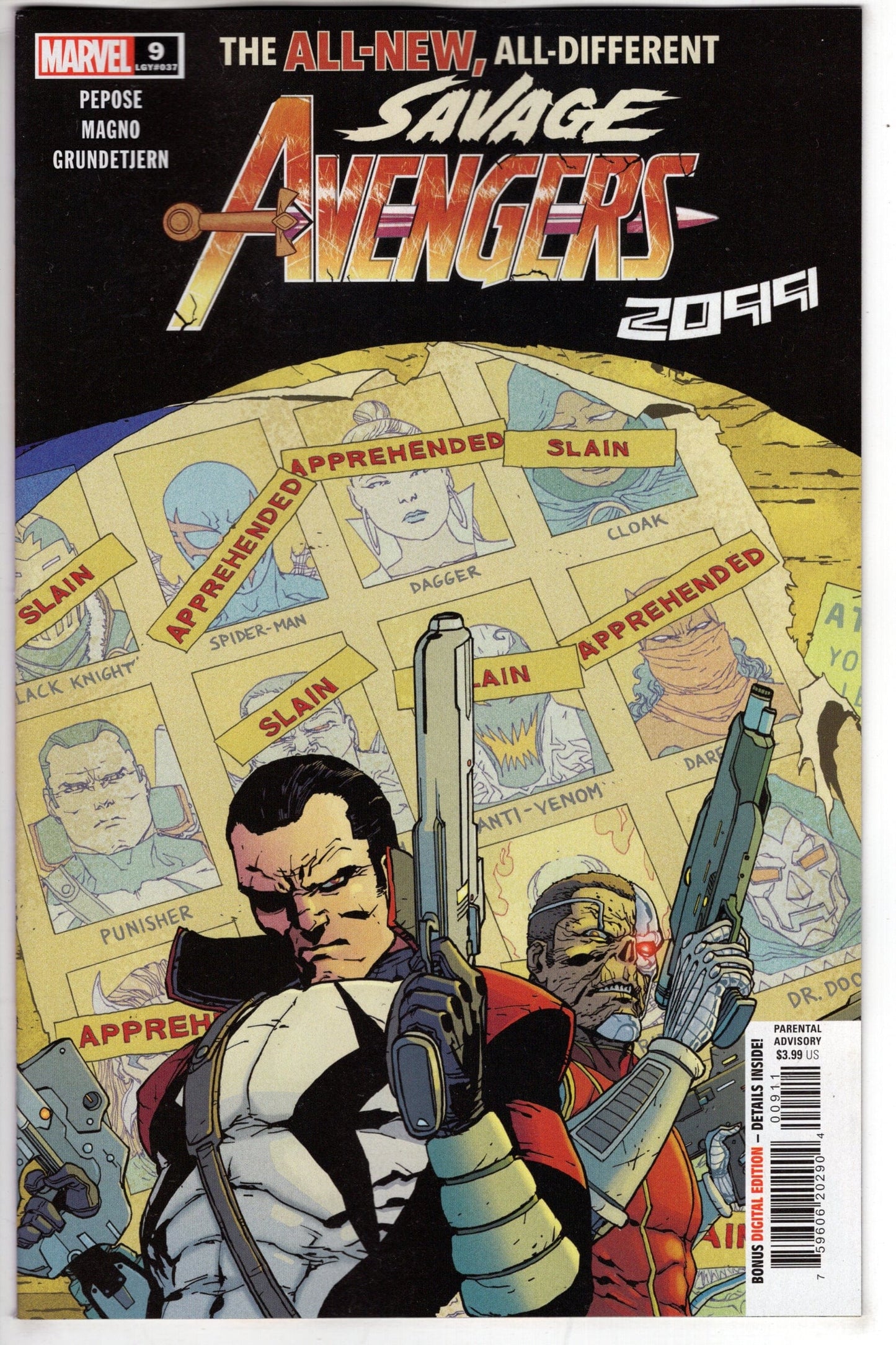 MARVEL PRH COMIC BOOK SAVAGE AVENGERS #9