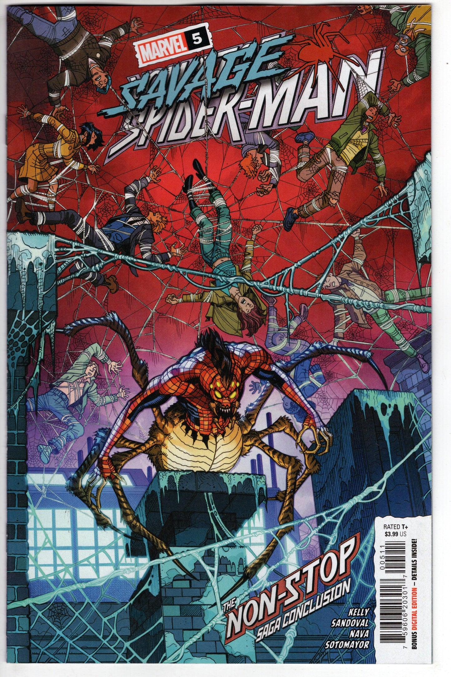 MARVEL PRH COMIC BOOK SAVAGE SPIDER-MAN #5 (OF 5)