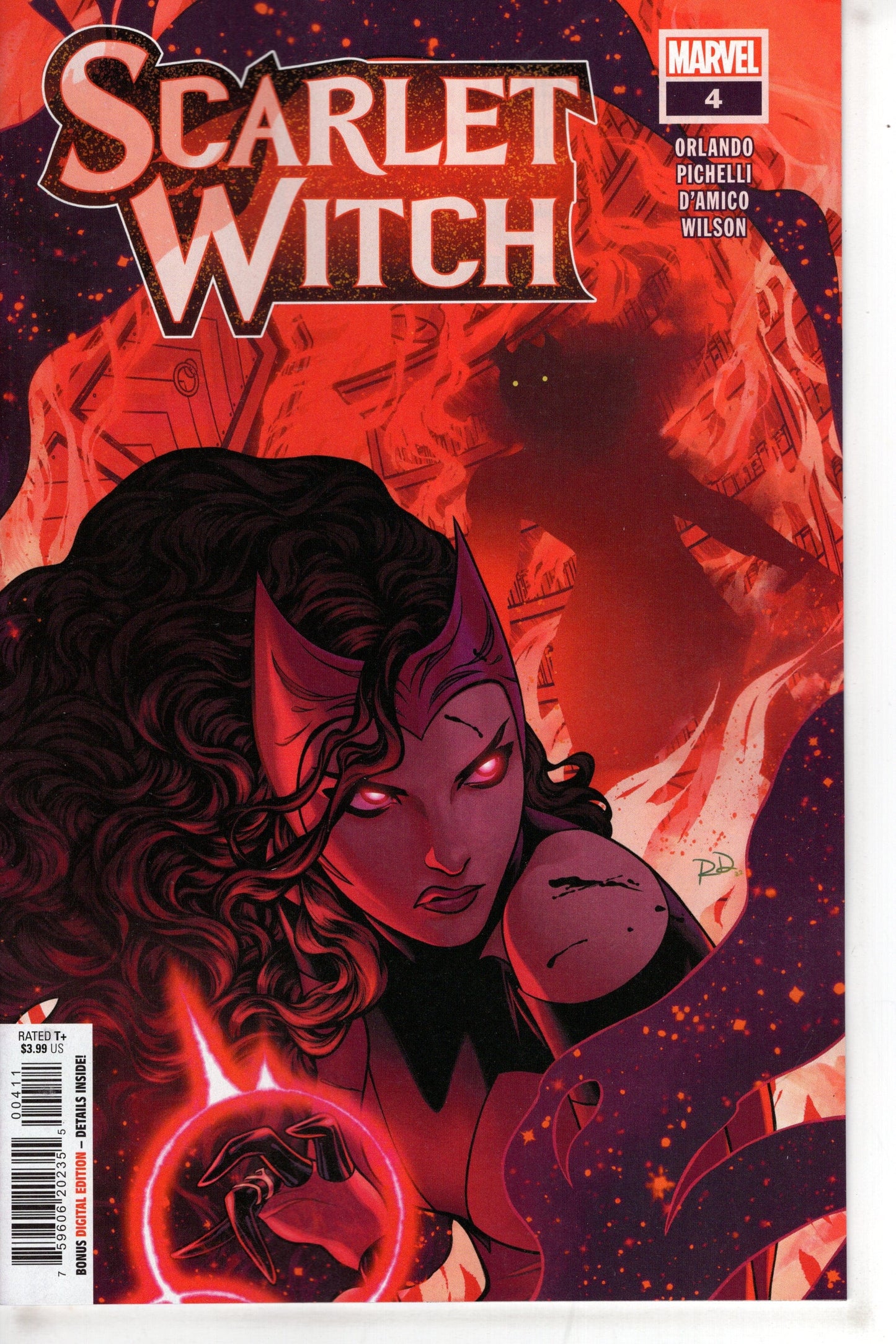 MARVEL PRH COMIC BOOK SCARLET WITCH #4