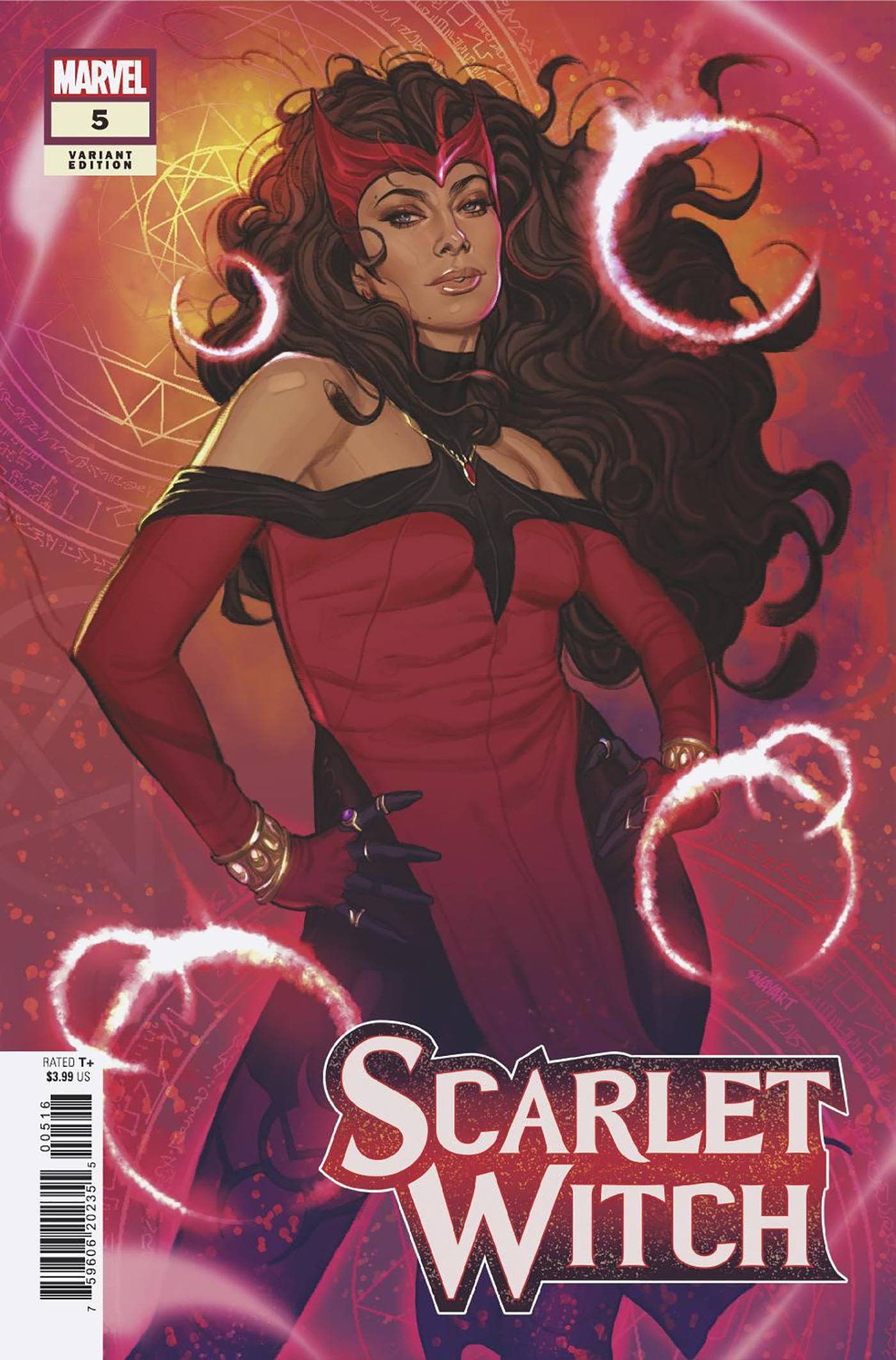 MARVEL PRH COMIC BOOK SCARLET WITCH #5 25 COPY INCV SWABY VAR