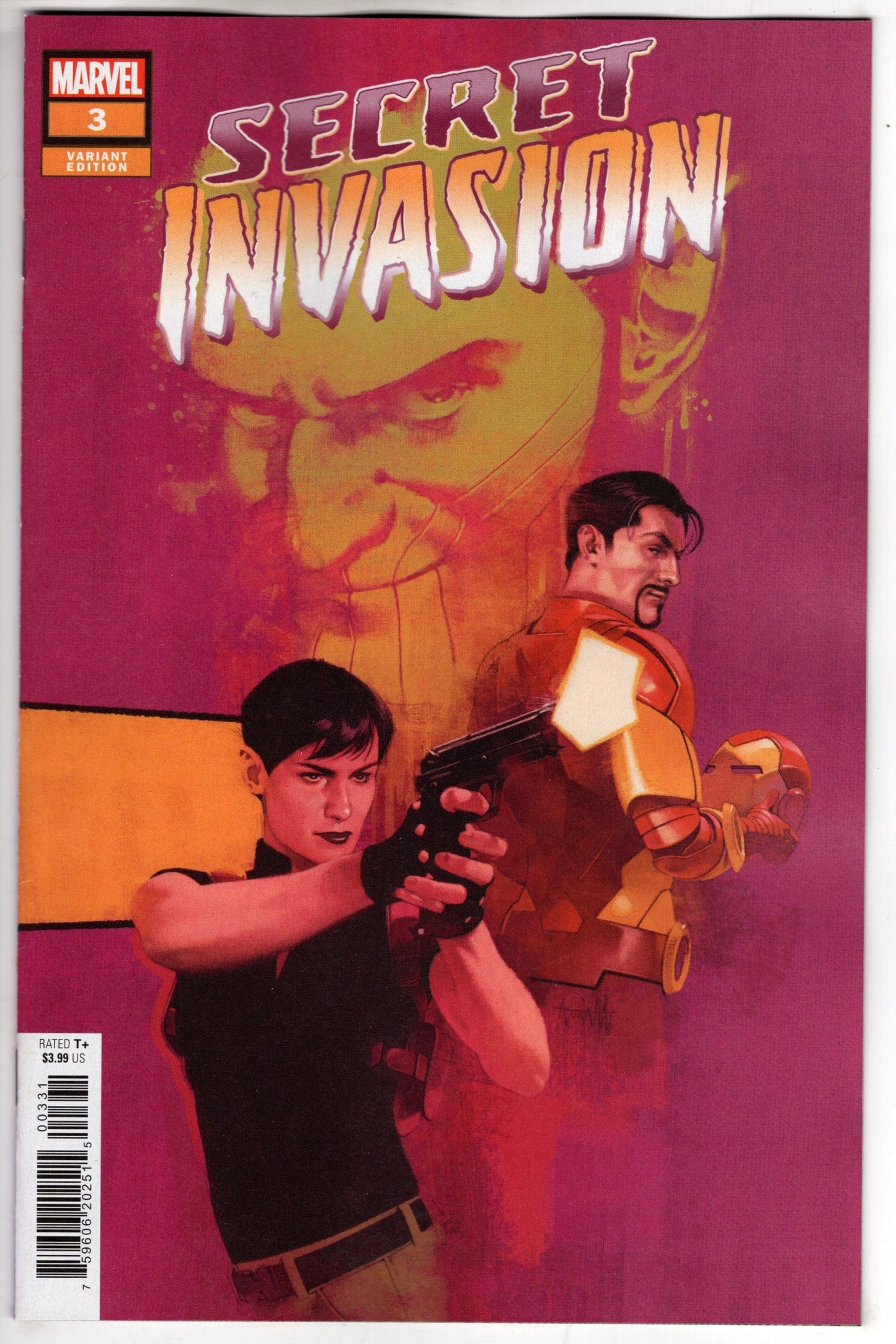 MARVEL PRH COMIC BOOK SECRET INVASION #3 (OF 5) ASPINALL VARIANT