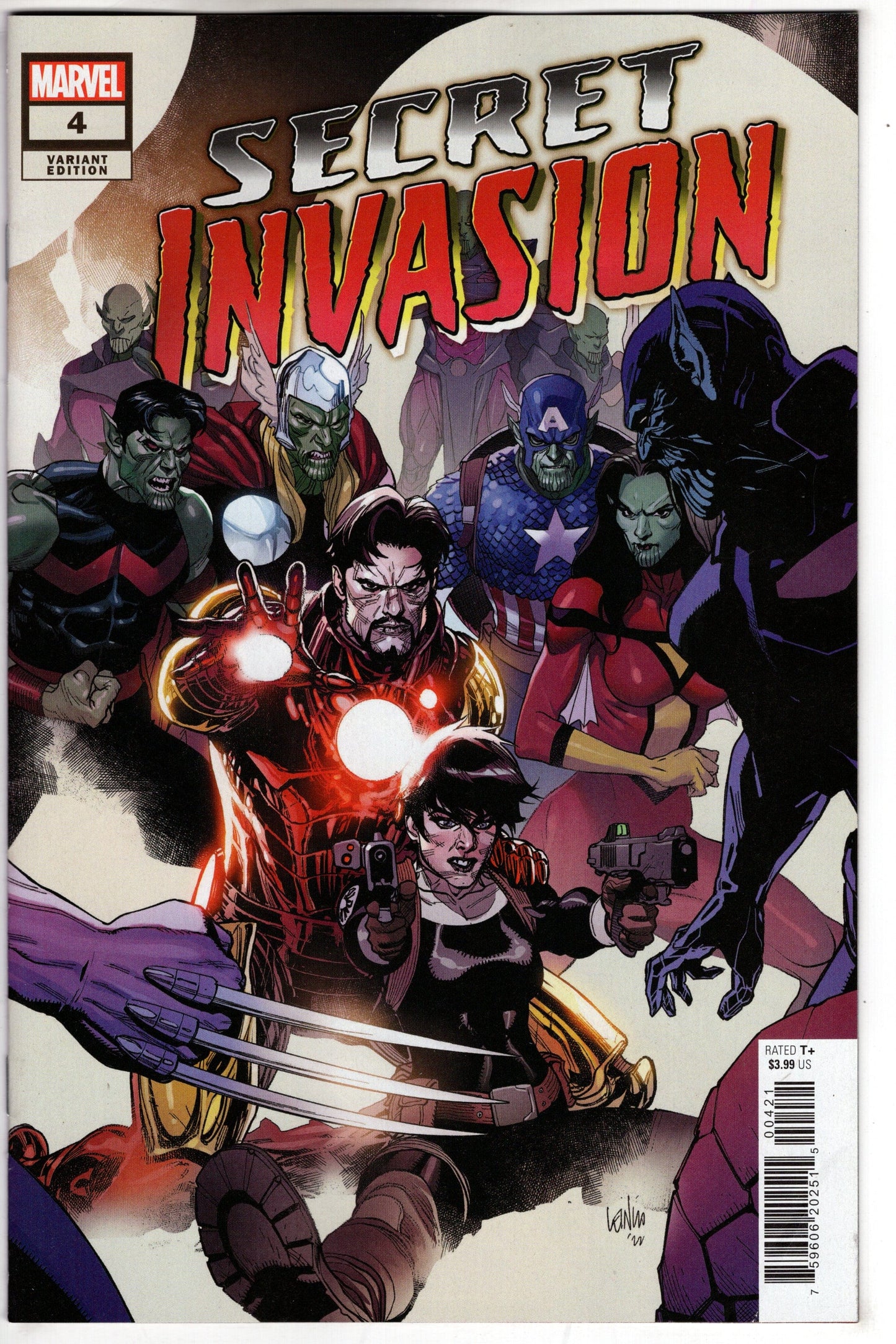 MARVEL PRH COMIC BOOK SECRET INVASION #4 (OF 5) VARIANT