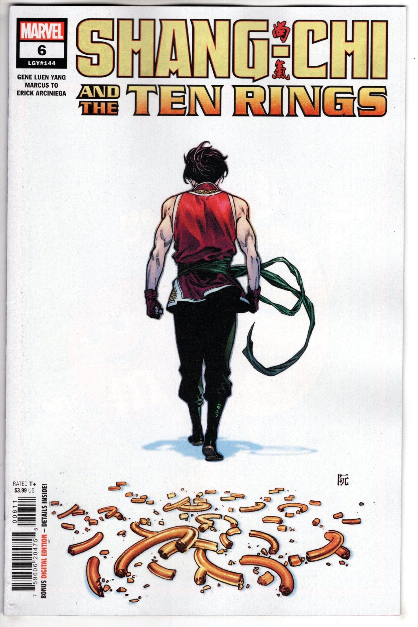 MARVEL PRH COMIC BOOK SHANG-CHI AND TEN RINGS #6