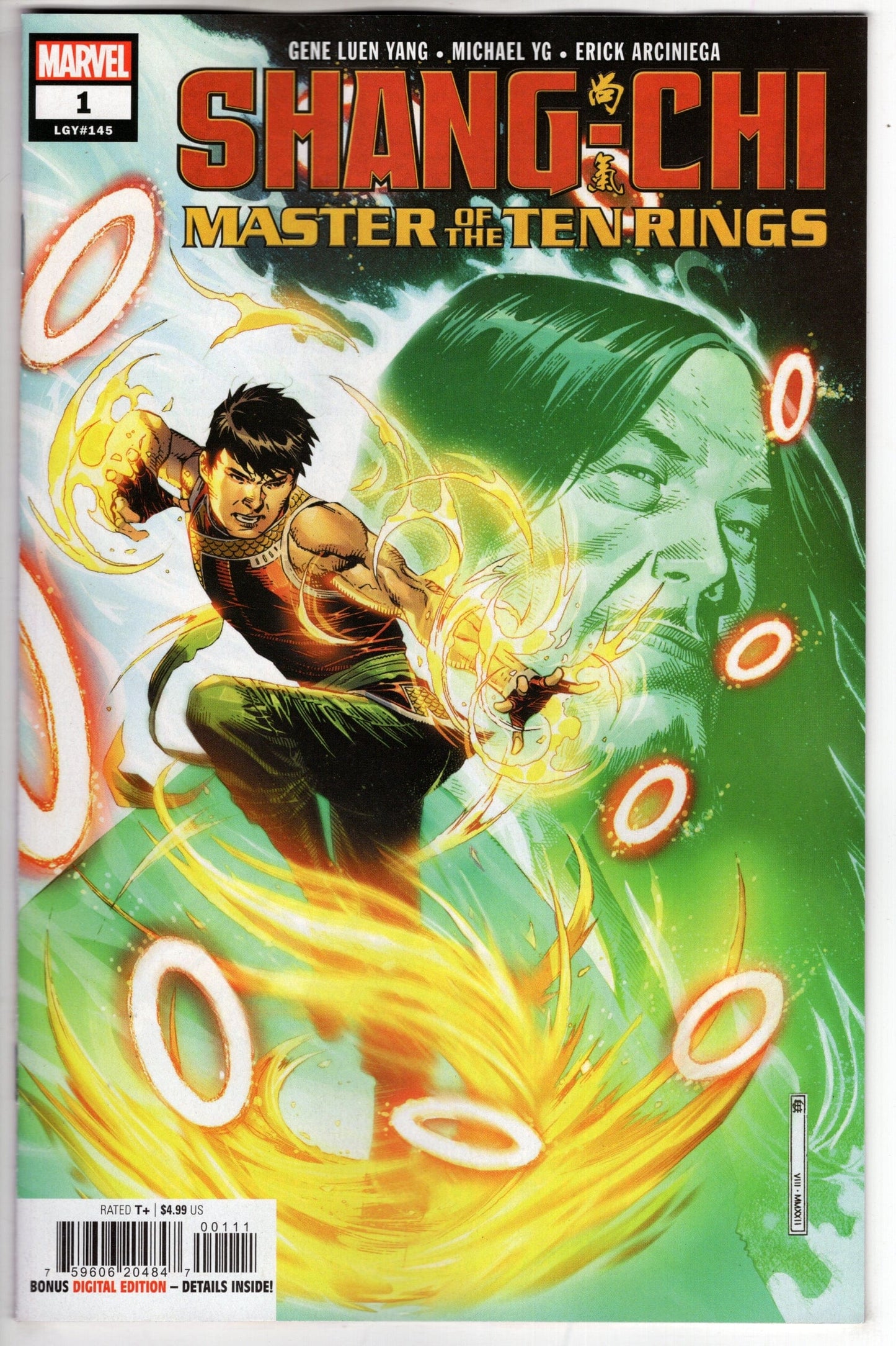 MARVEL PRH COMIC BOOK SHANG-CHI MASTER OF THE TEN RINGS #1