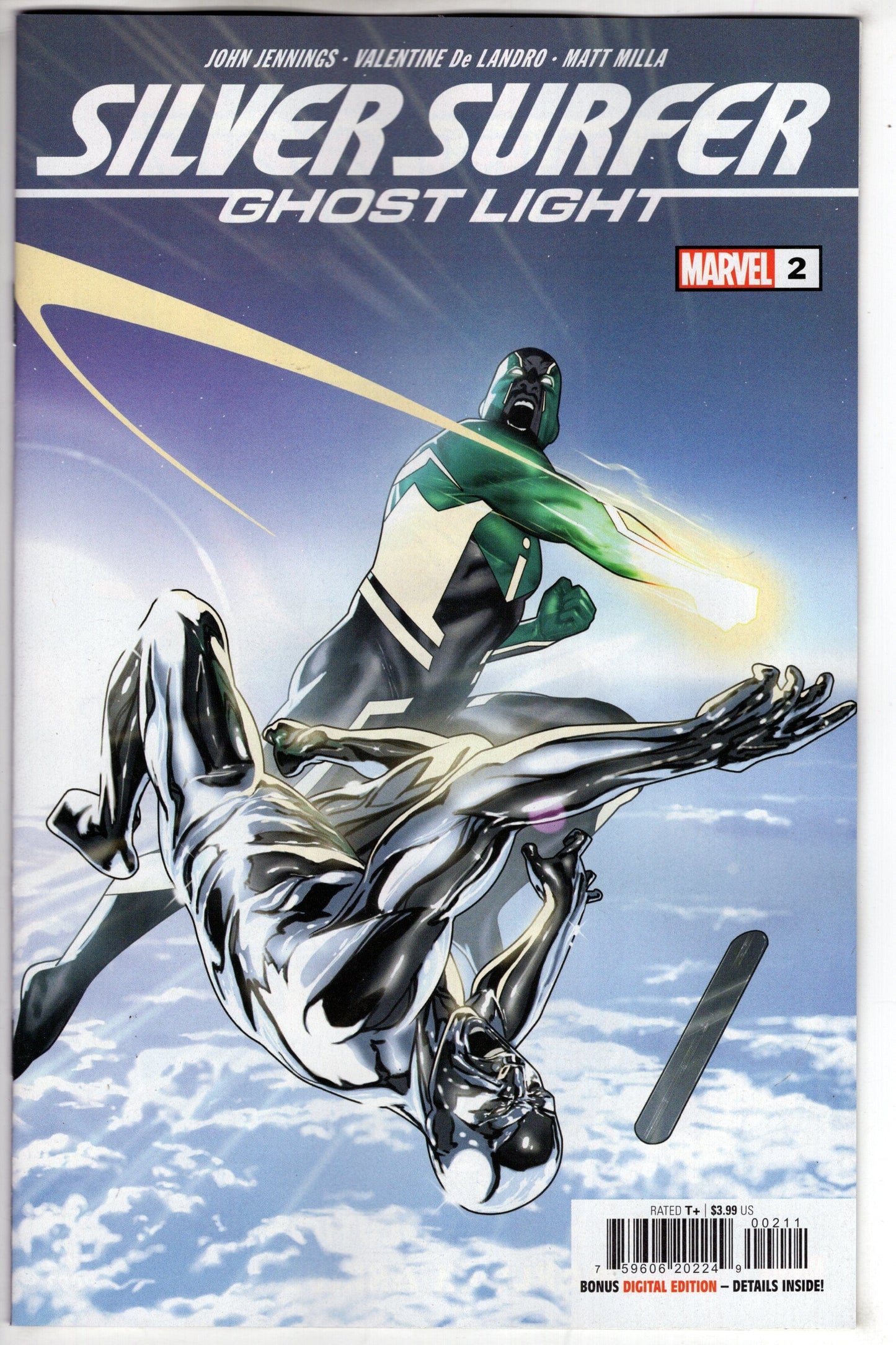 MARVEL PRH COMIC BOOK SILVER SURFER GHOST LIGHT #2