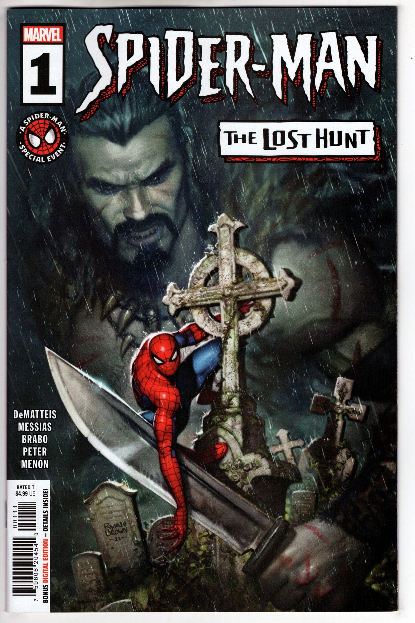 MARVEL PRH COMIC BOOK Spider-Man Lost Hunt #1 (Of 5)