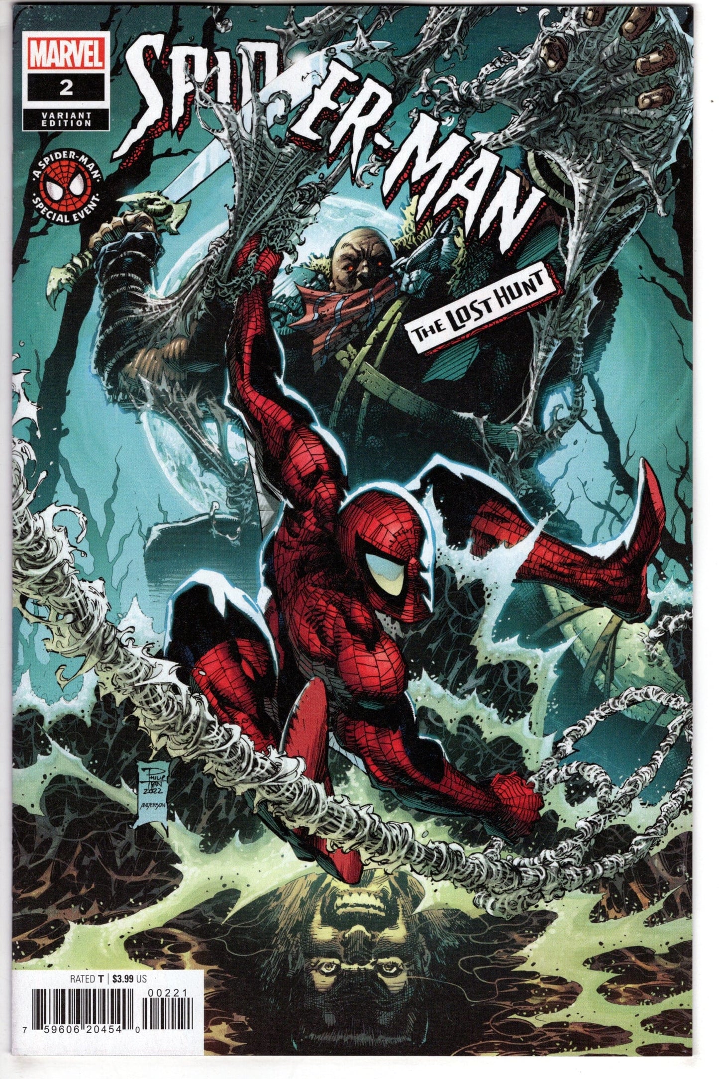 MARVEL PRH COMIC BOOK SPIDER-MAN LOST HUNT #2 VARIANT