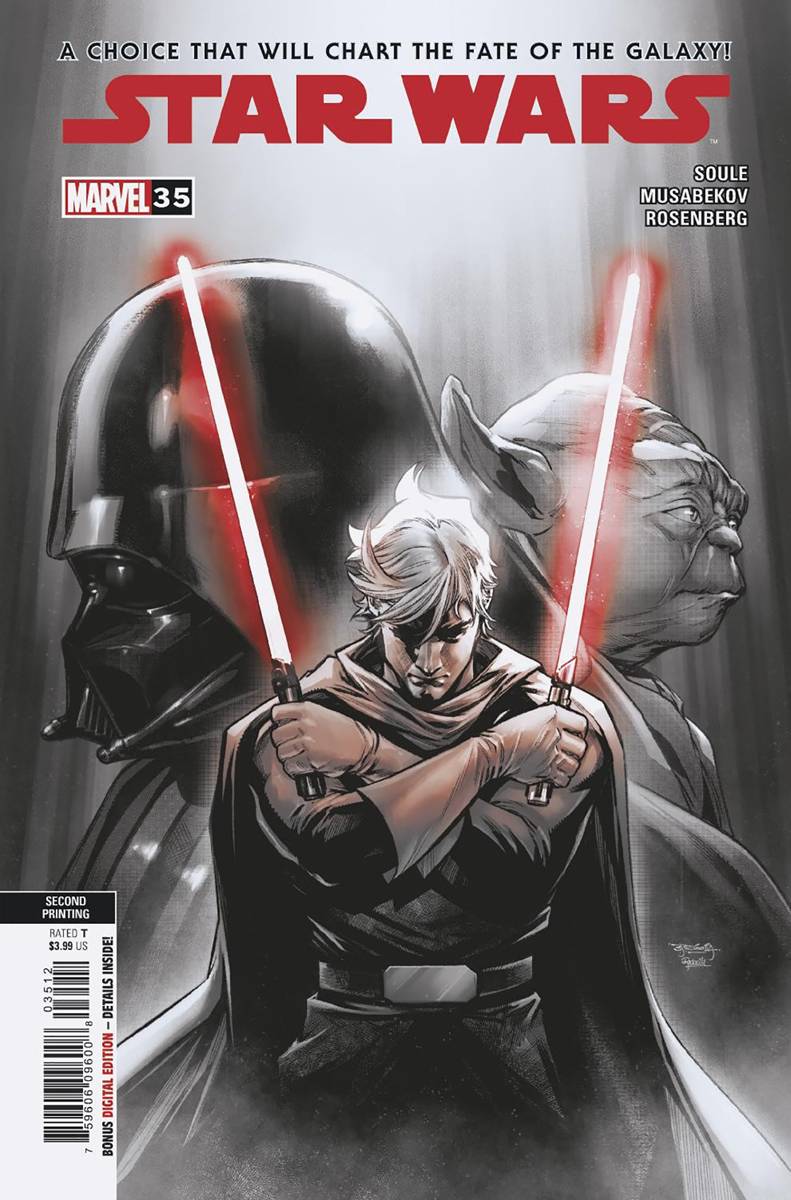 MARVEL PRH COMIC BOOK STAR WARS #35 2ND PTG STEPHEN SEGOVIA VAR