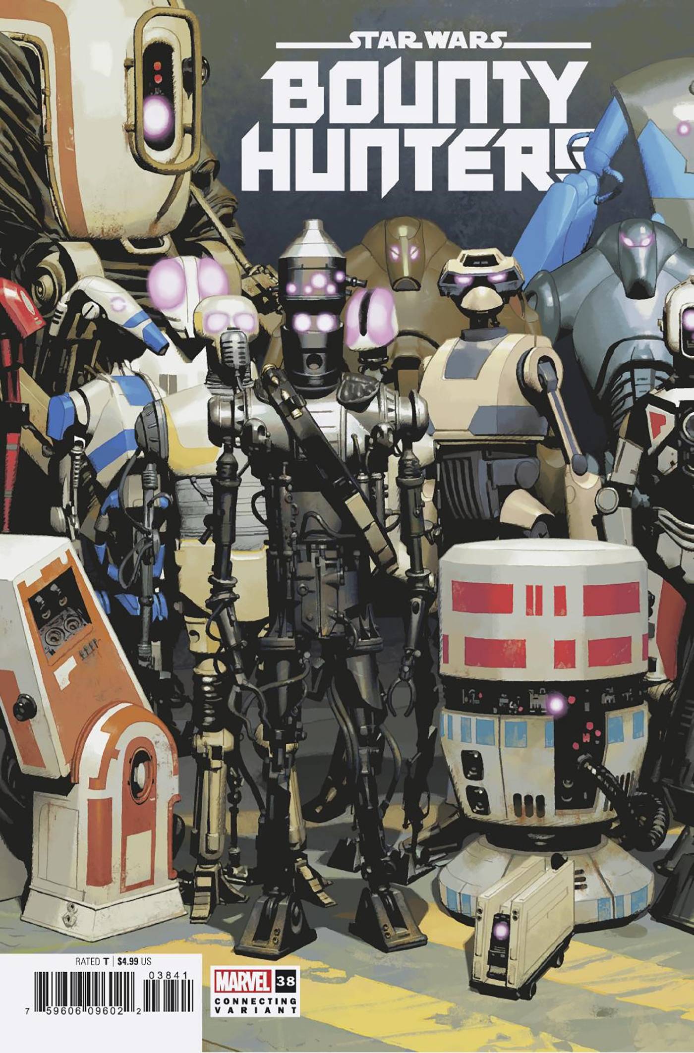 MARVEL PRH COMIC BOOK STAR WARS BOUNTY HUNTERS #38 CASANOVAS DROIDS CONNECT VAR