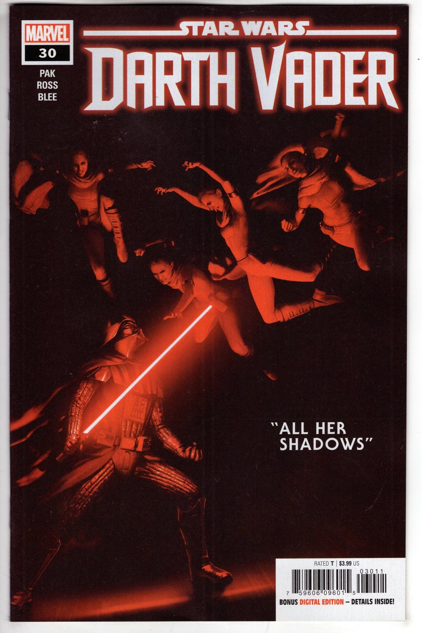 MARVEL PRH COMIC BOOK STAR WARS DARTH VADER #30