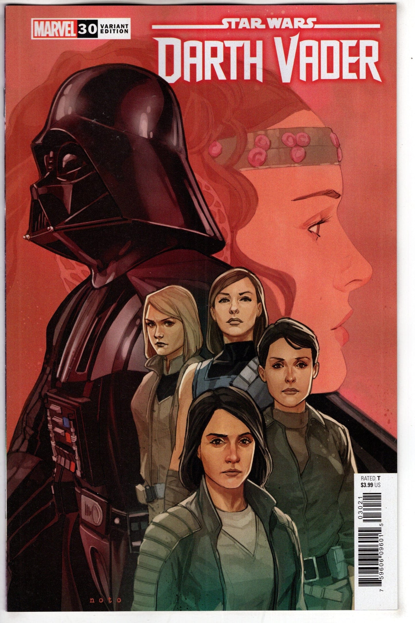 MARVEL PRH COMIC BOOK STAR WARS DARTH VADER #30 NOTO Variant
