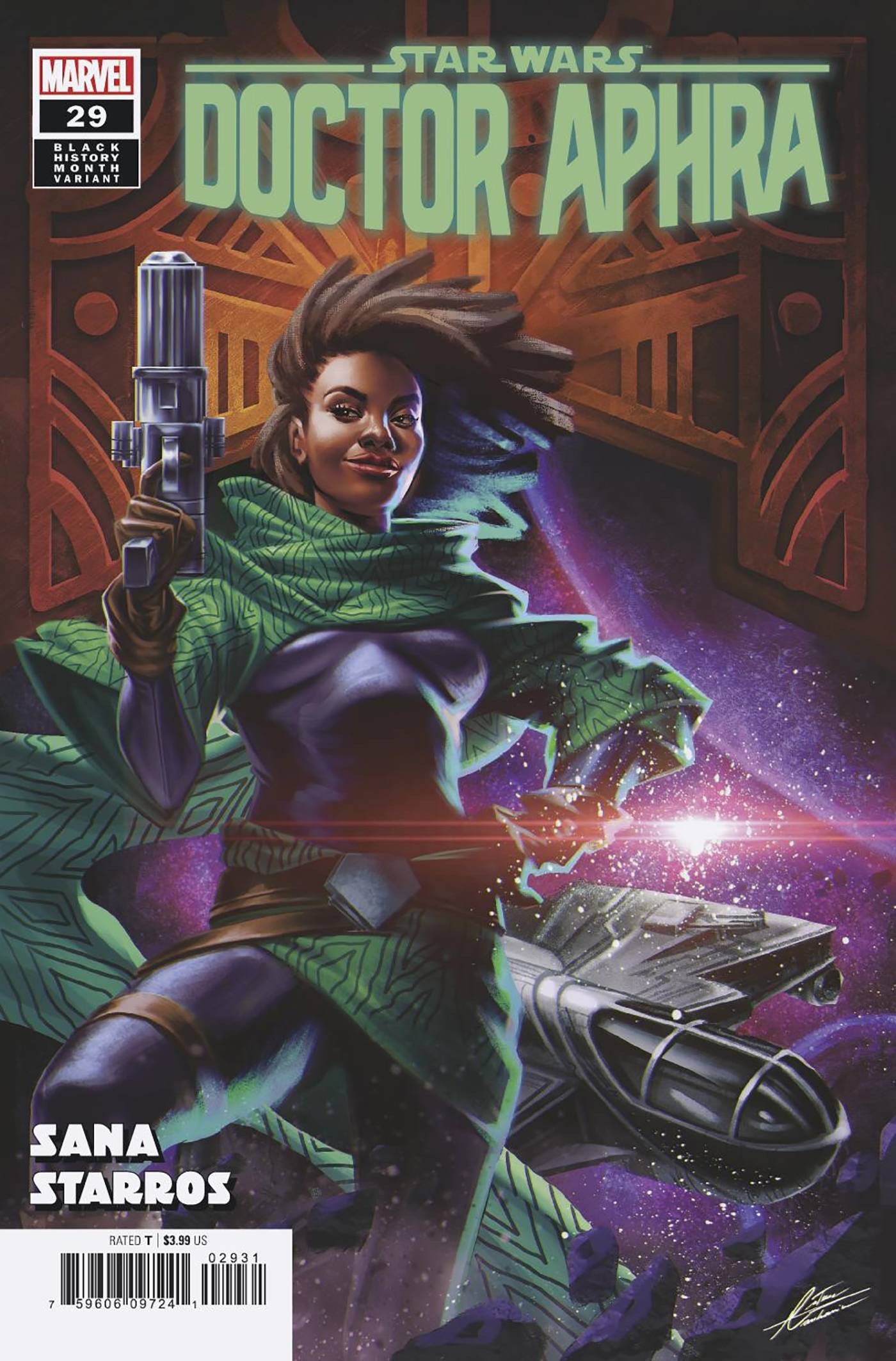 MARVEL PRH COMIC BOOK STAR WARS DOCTOR APHRA #29 MANHANINI BLACK HISTORY MONTH