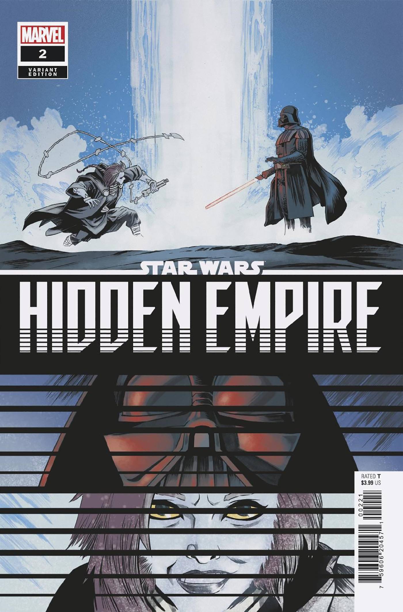 MARVEL PRH COMIC BOOK STAR WARS HIDDEN EMPIRE #2 (OF 5) SHALVEY BATTLE VARIANT