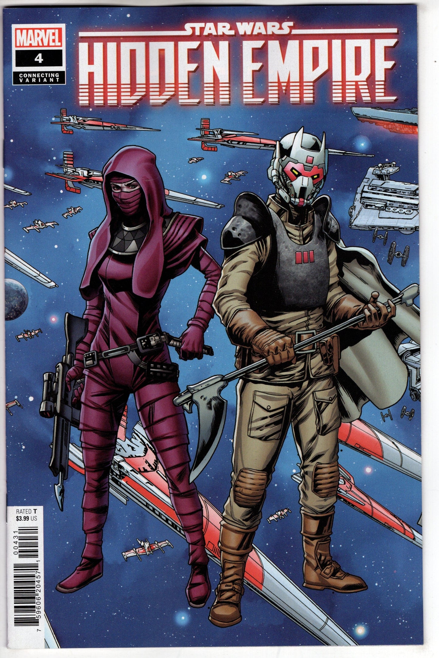 MARVEL PRH COMIC BOOK STAR WARS HIDDEN EMPIRE #4 (OF 5) CUMMINGS CONNECTING VAR