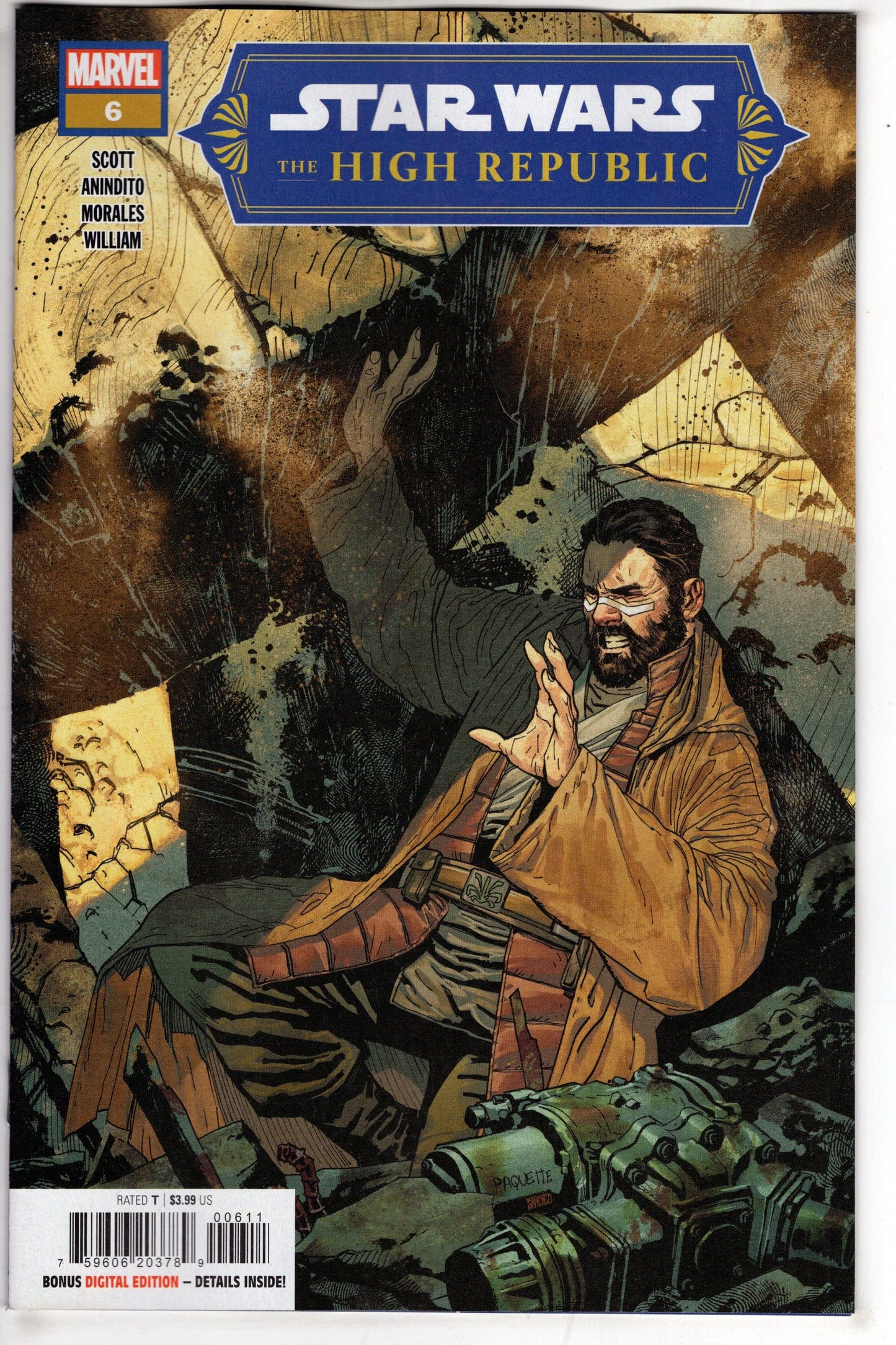 MARVEL PRH COMIC BOOK STAR WARS HIGH REPUBLIC #6
