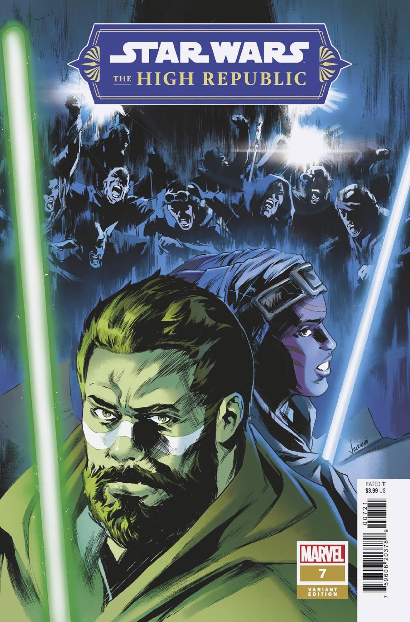 MARVEL PRH COMIC BOOK STAR WARS HIGH REPUBLIC #7 VILLANELLI VAR
