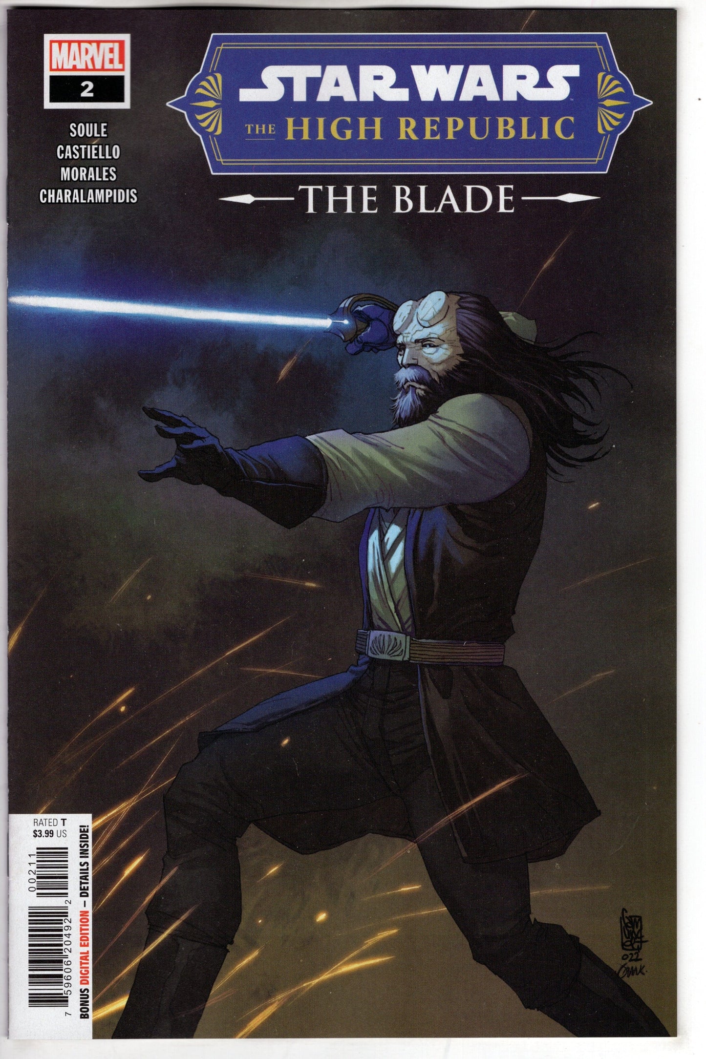 MARVEL PRH COMIC BOOK STAR WARS HIGH REPUBLIC BLADE #2 (OF 4)