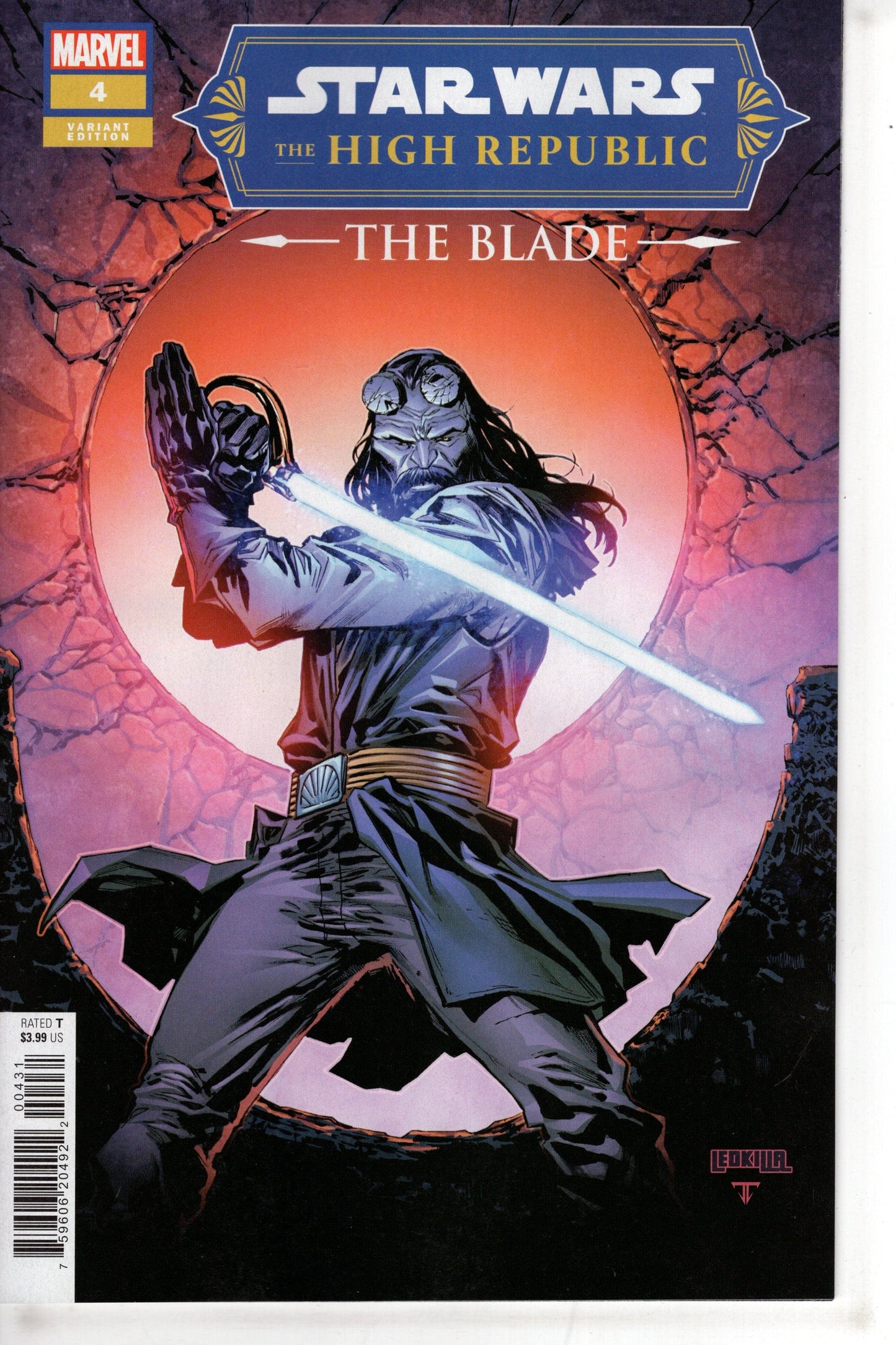 MARVEL PRH COMIC BOOK STAR WARS HIGH REPUBLIC BLADE #4 (OF 4) 25 COPY INCV VAR