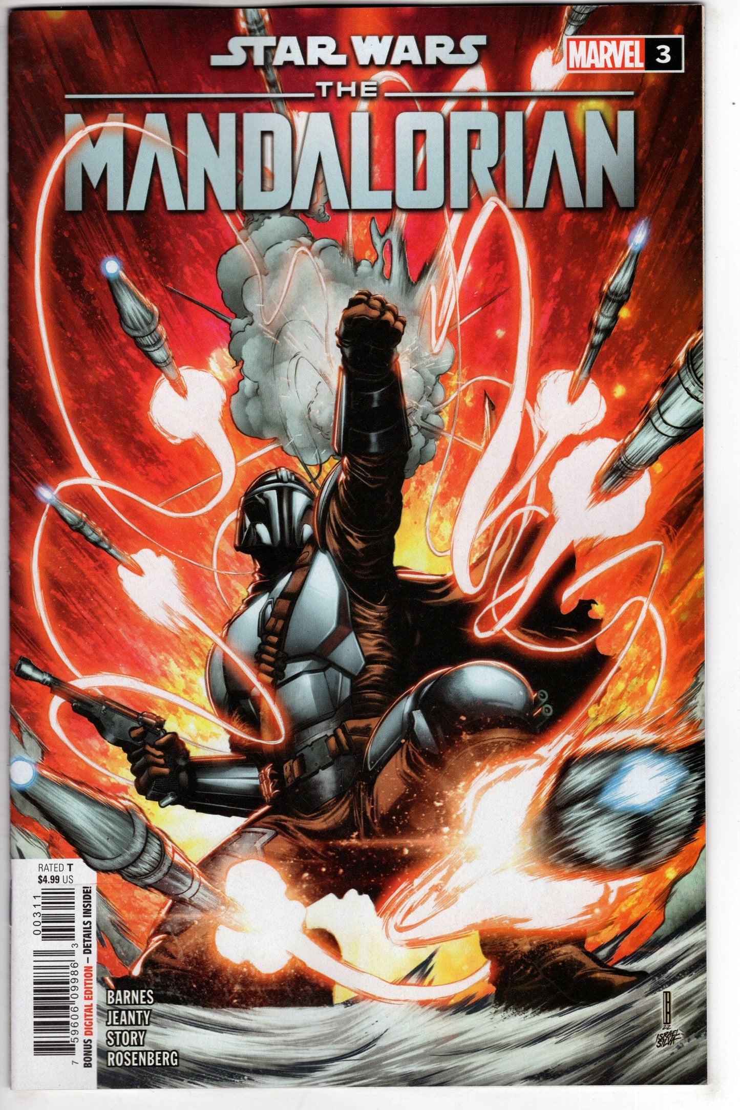 MARVEL PRH COMIC BOOK STAR WARS MANDALORIAN #3