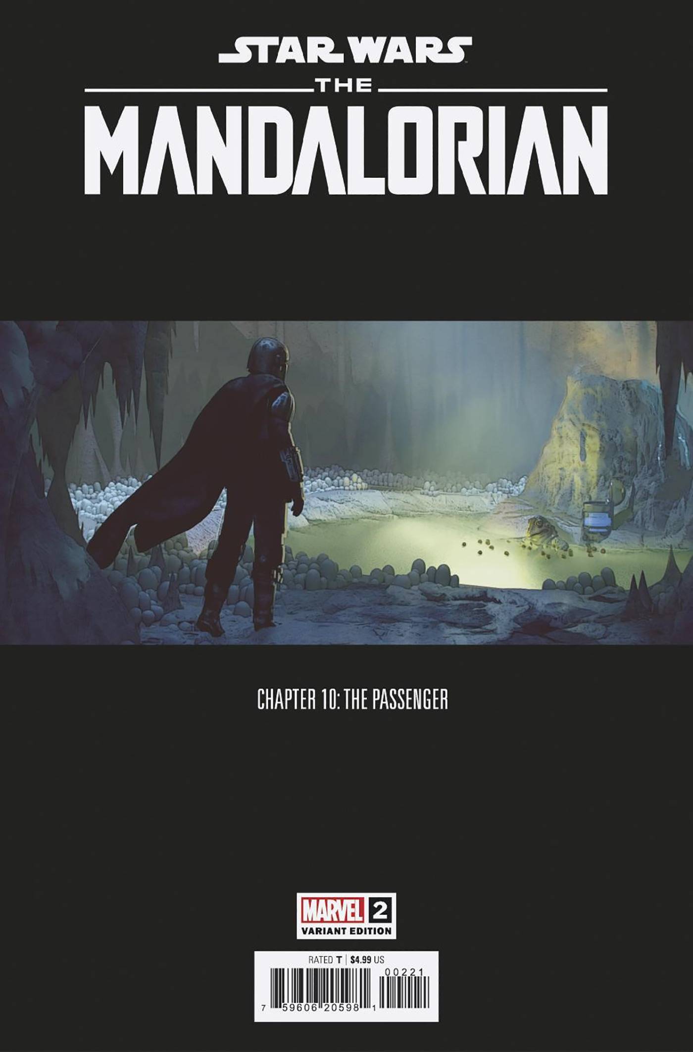 MARVEL PRH COMIC BOOK STAR WARS MANDALORIAN SEASON 2 #2 CONCEPT ART VAR