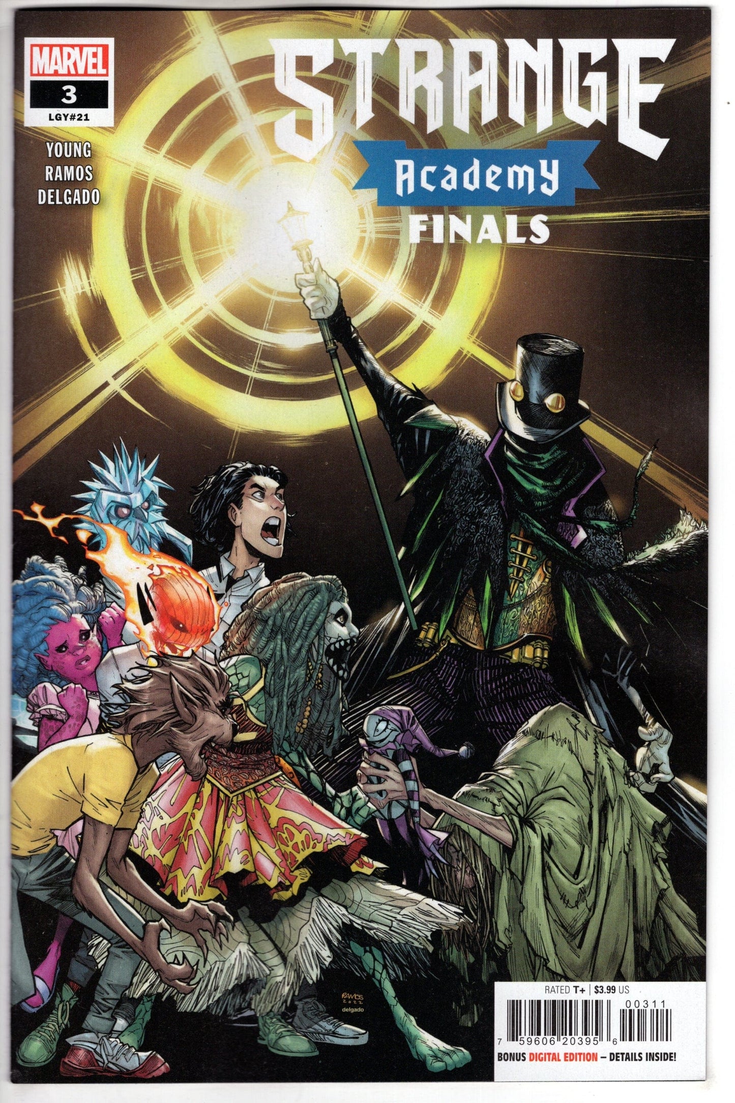 MARVEL PRH COMIC BOOK STRANGE ACADEMY FINALS #3