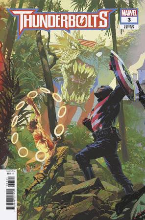 MARVEL PRH COMIC BOOK THUNDERBOLTS #3 JOSEMARIA CASANOVAS CONNECT VAR
